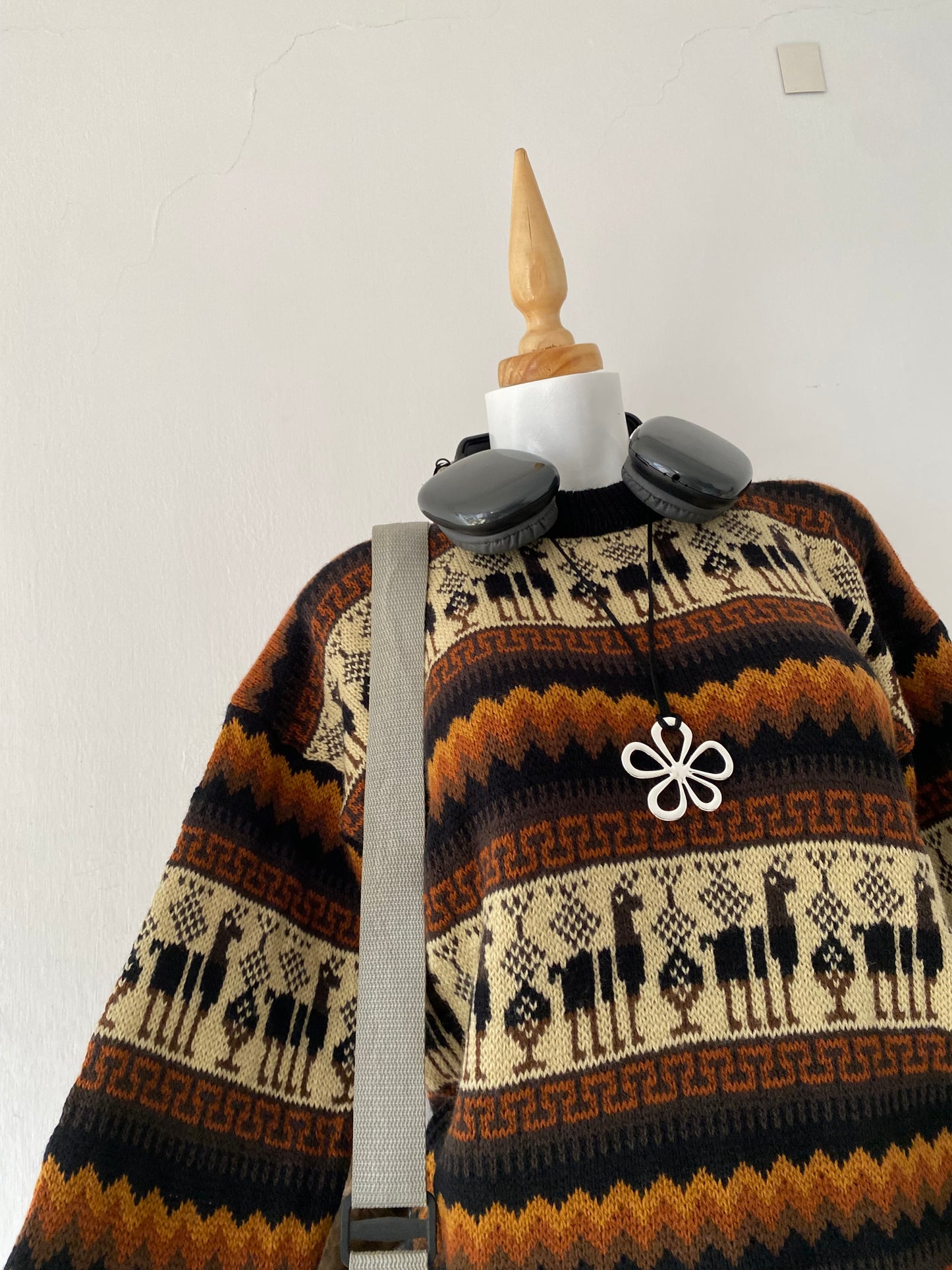 Oversized wool sweater