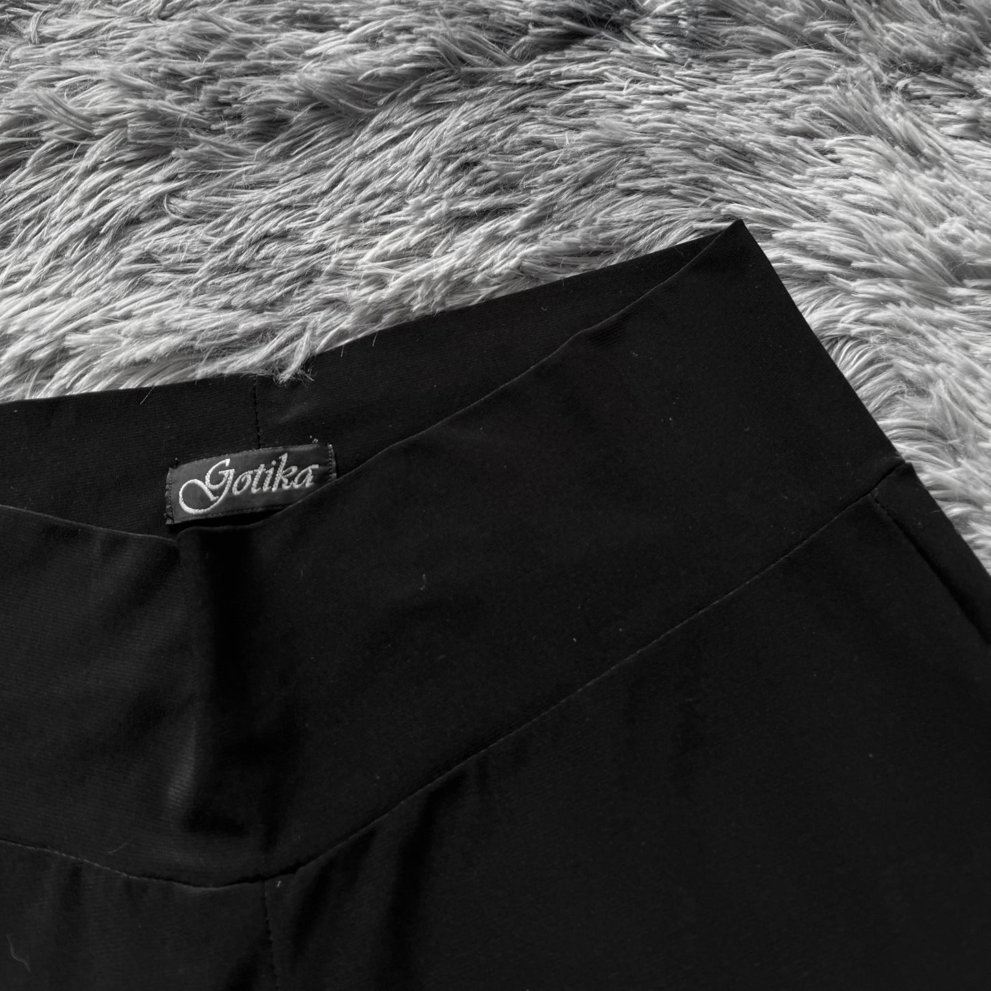 Black flared pants-size S