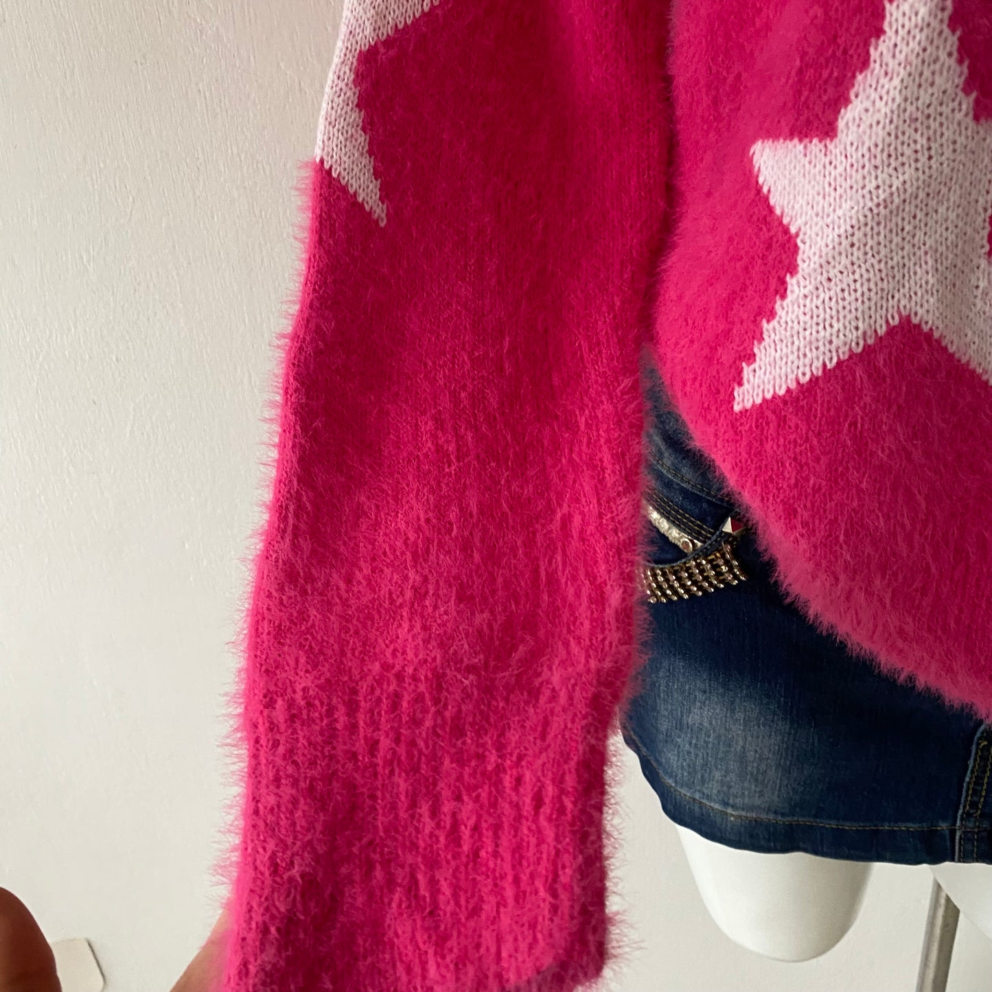 Oversized star sweater