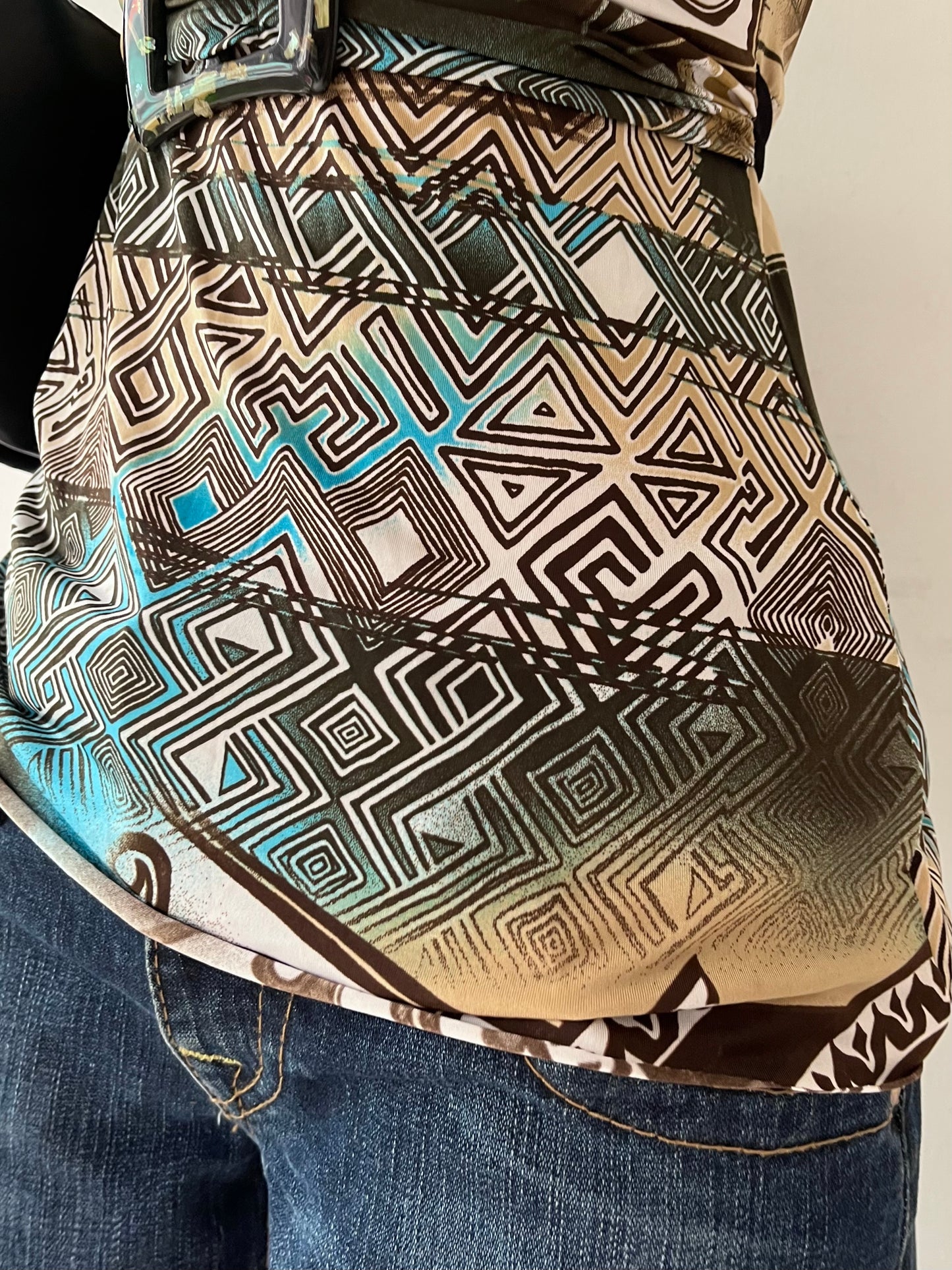 Y2k top with back tie