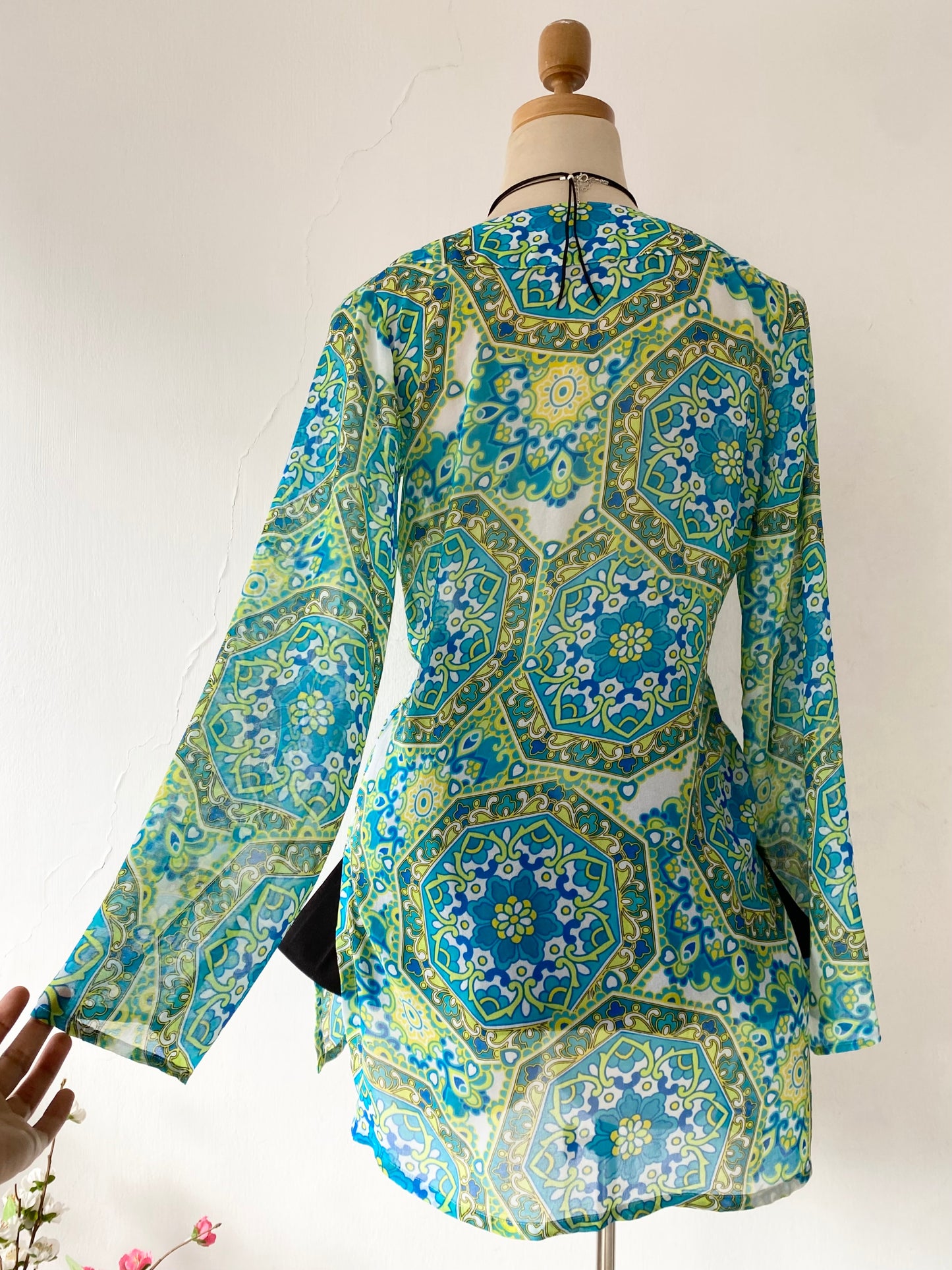 Boho chic blouse