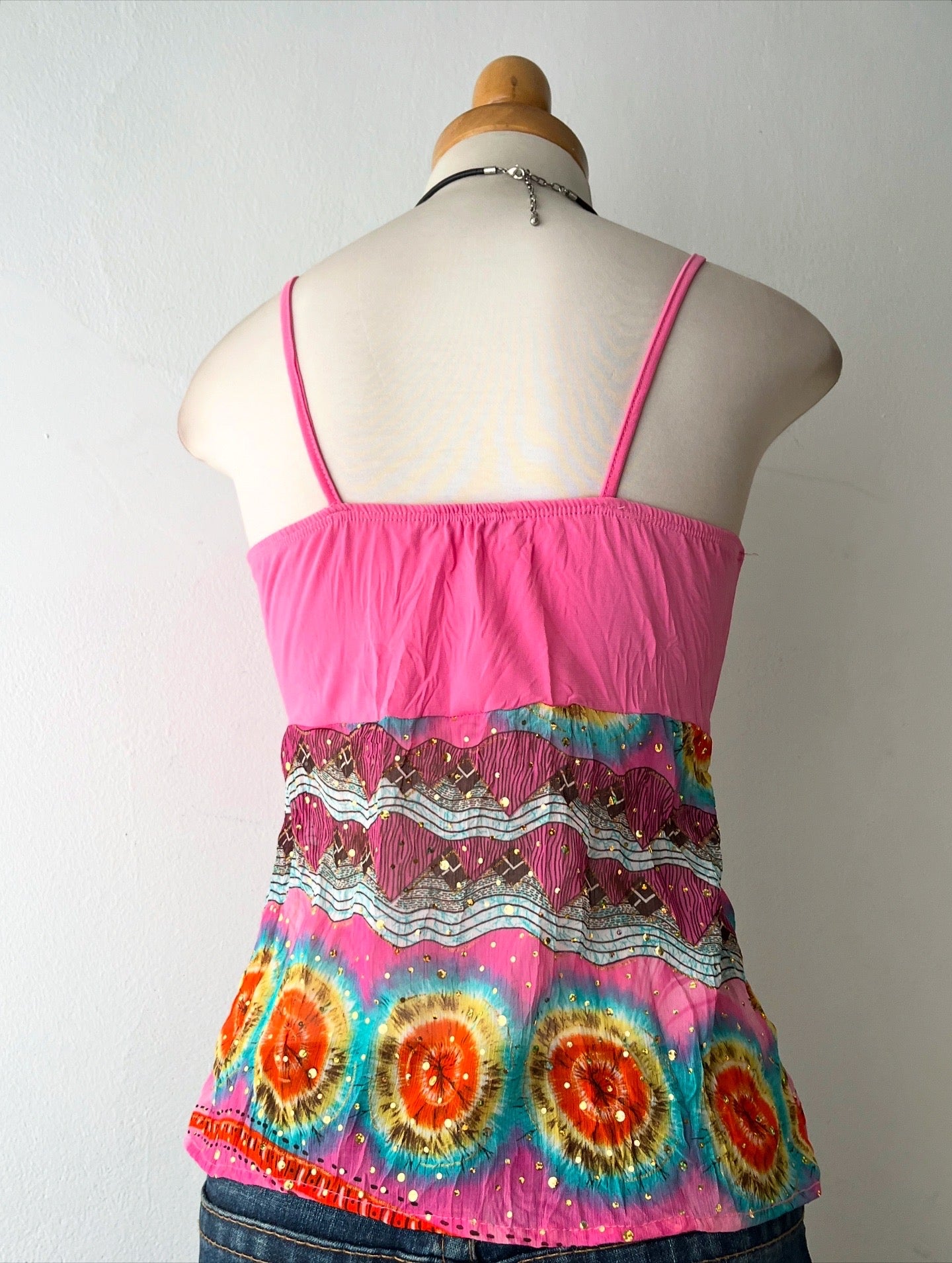 Boho chi cami top