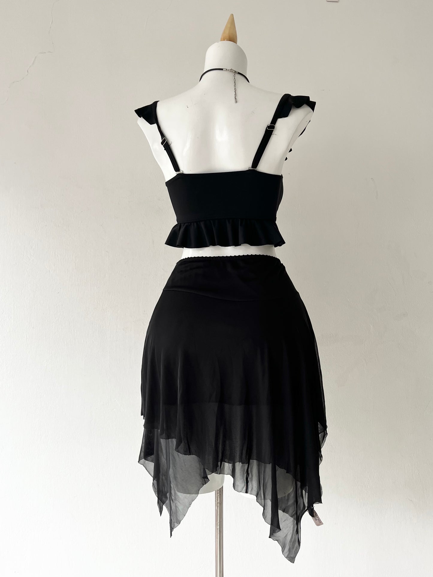 Fairy goth skirt