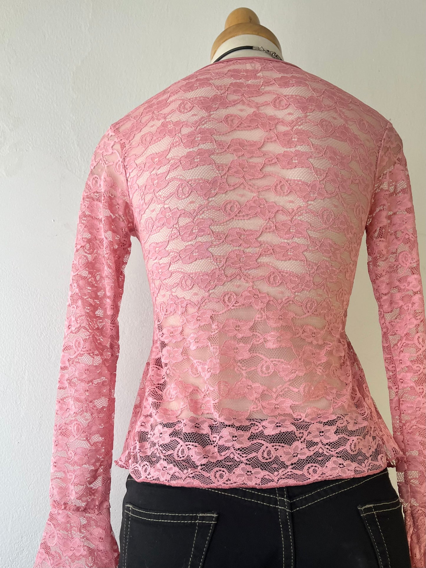 Adorable coquette lace top