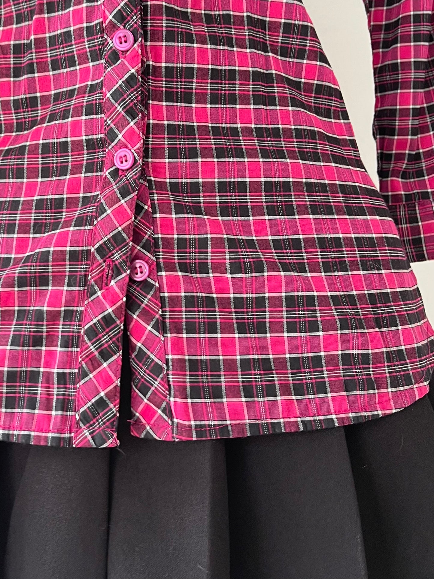 Checkered blouse