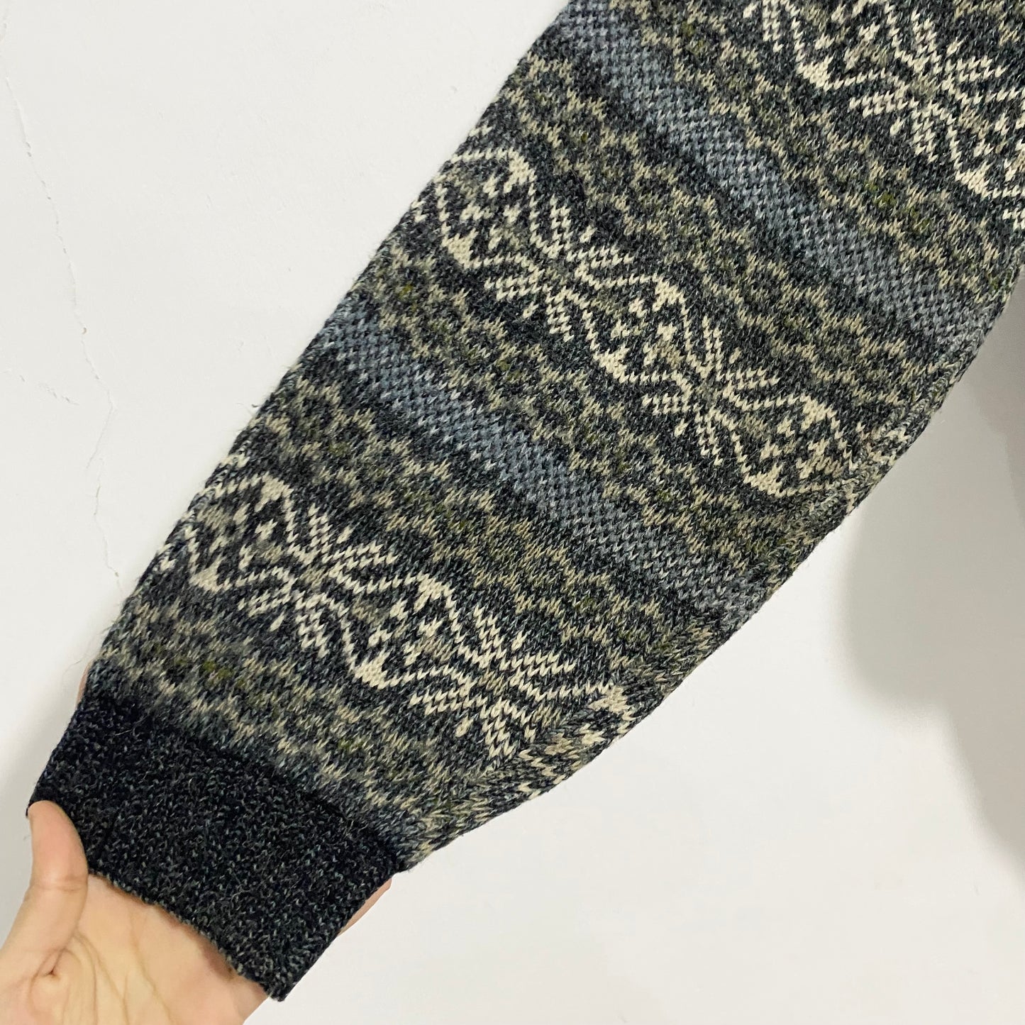 Oversized wool sweater