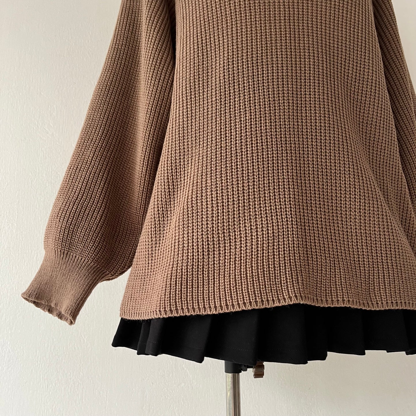 Off-shoulder sweater