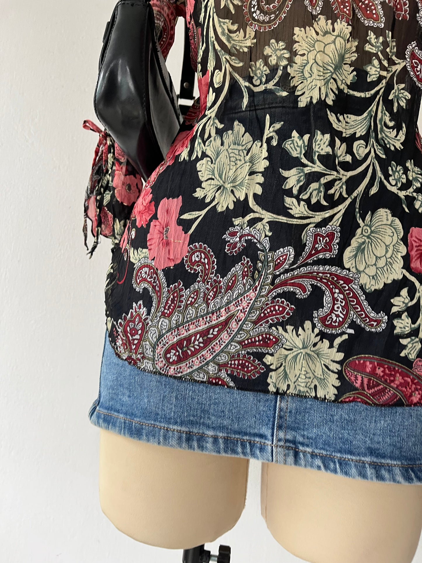 Boho chic blouse
