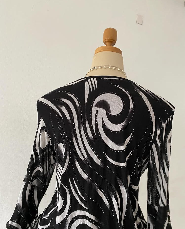 Blouse cardigan 2 in 1