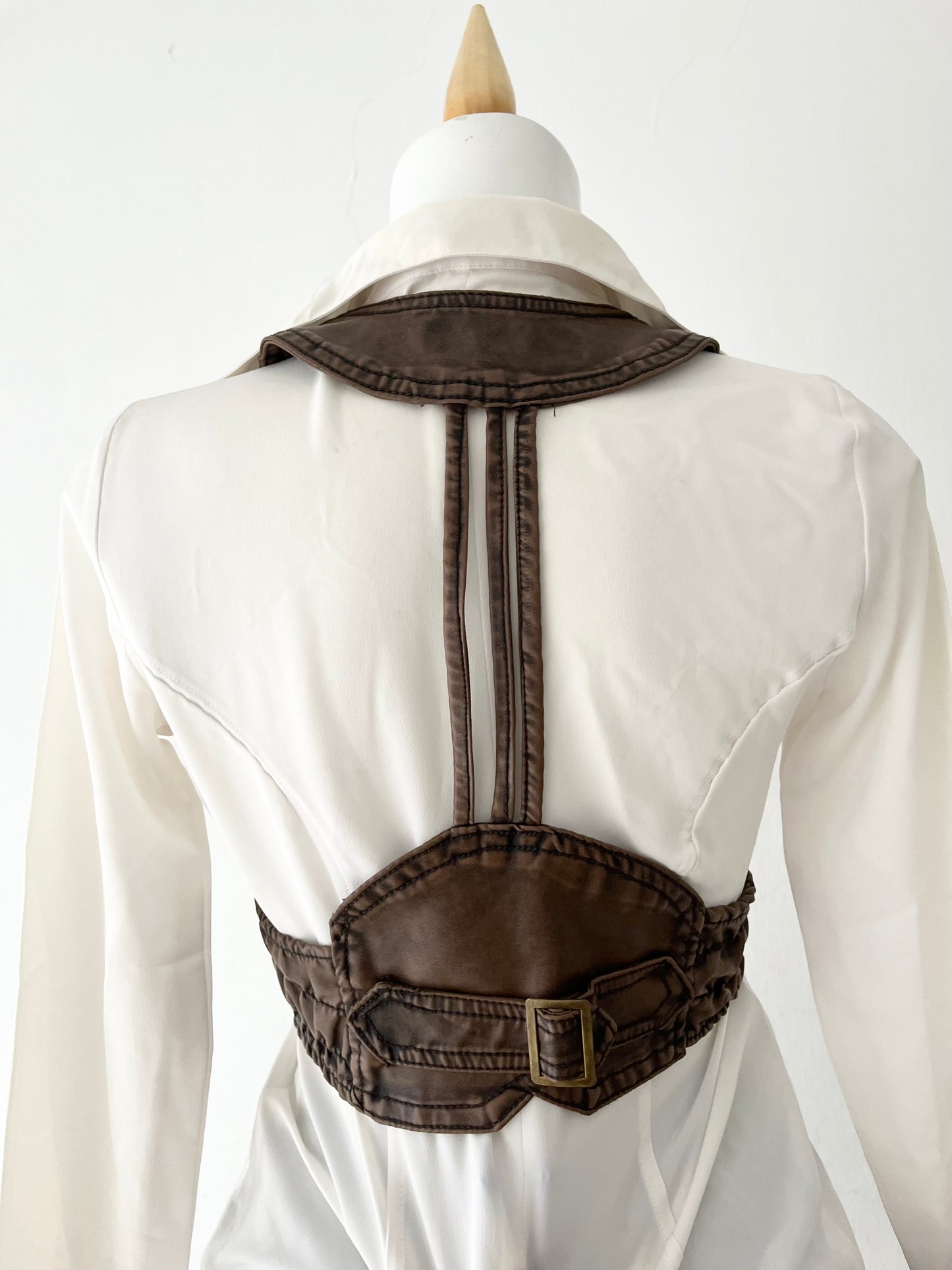 Brown vest