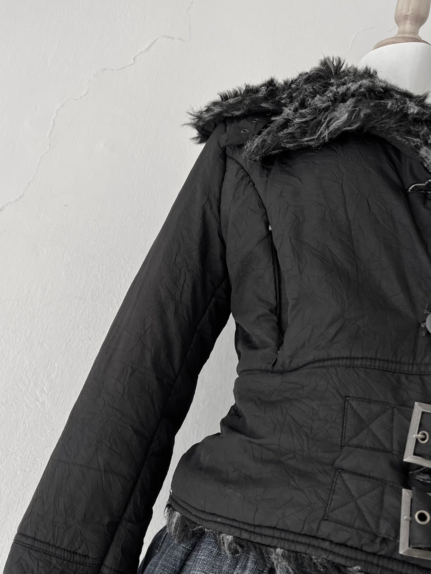 Padded gothic jacket