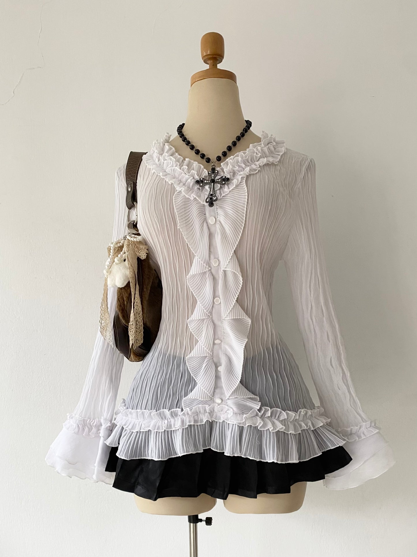 Bohemian blouse victorian style