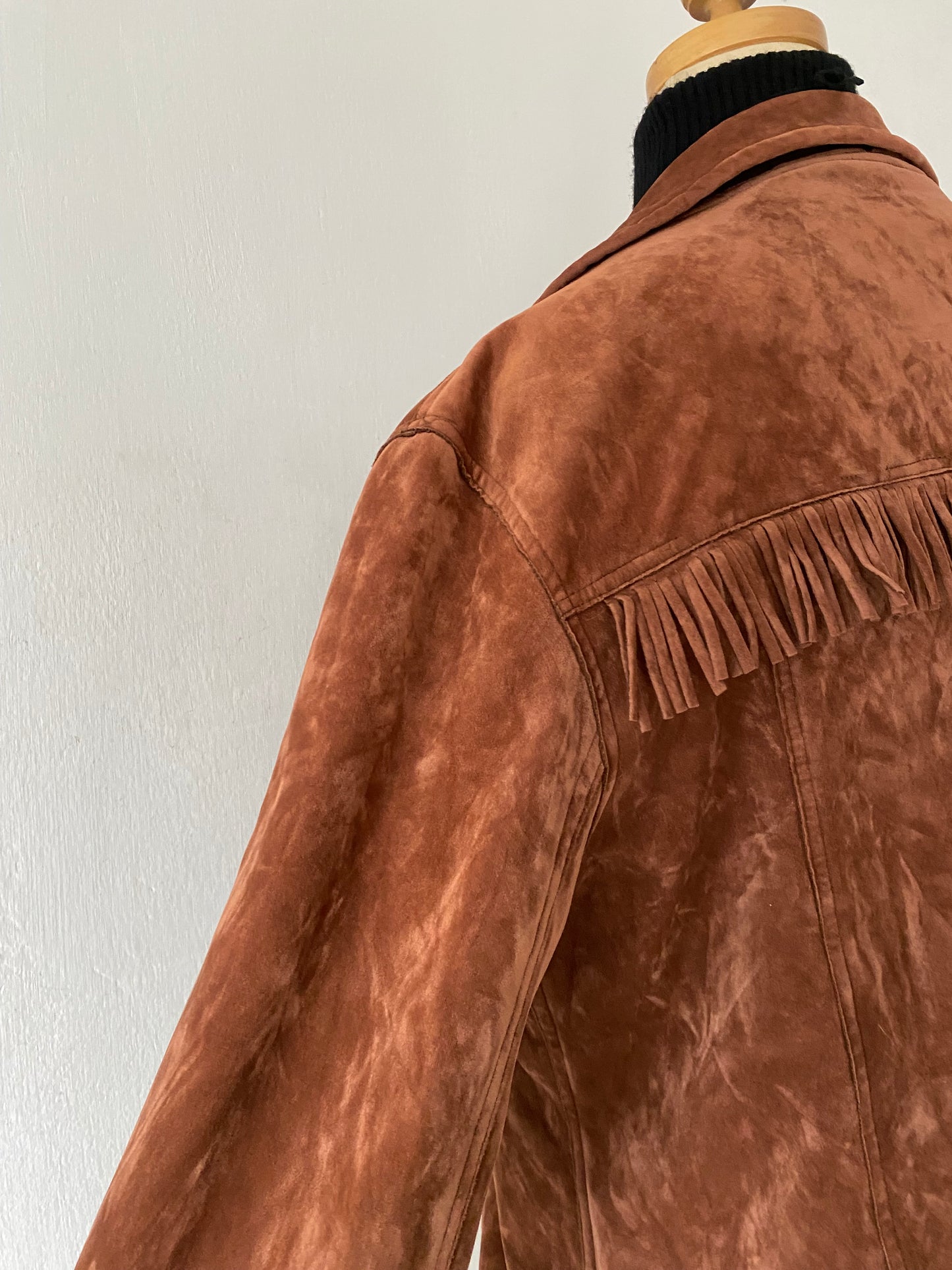 Oversized cow girl jacket