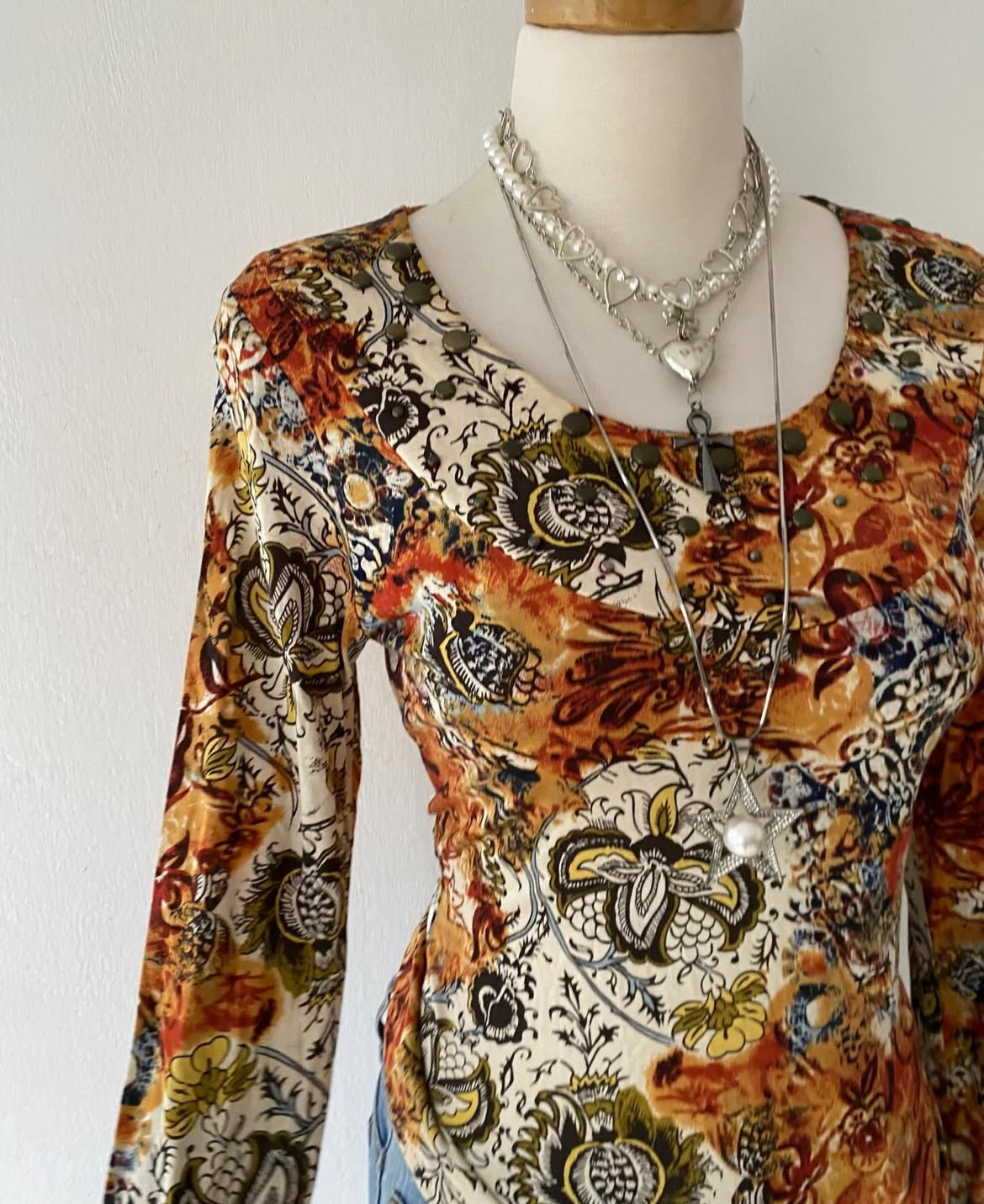 Bohemian top-Size S