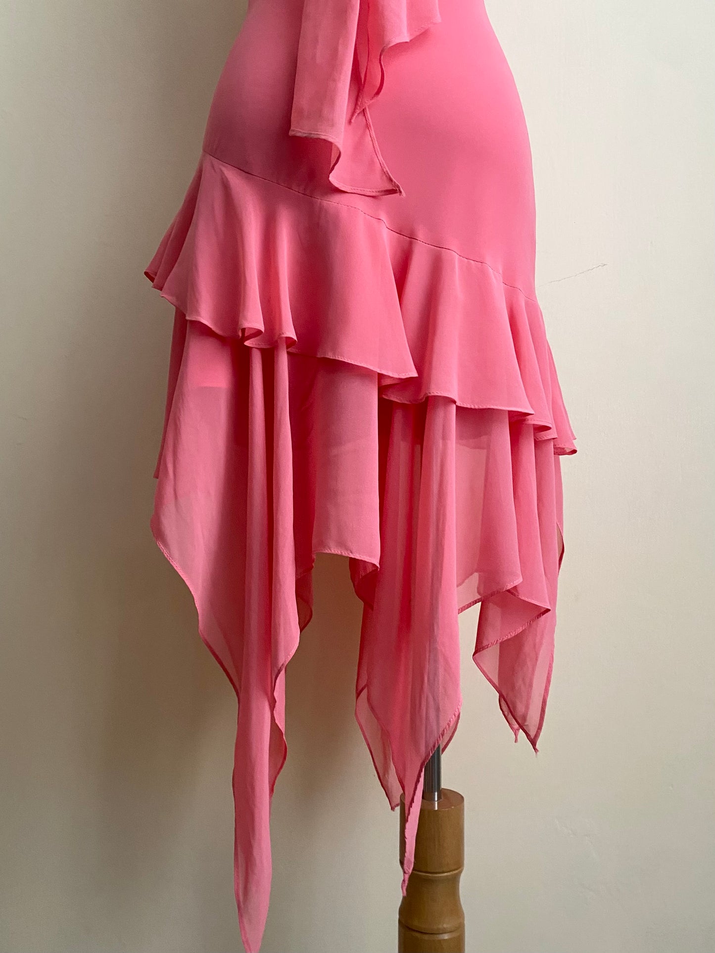 Coral pink fairy dress