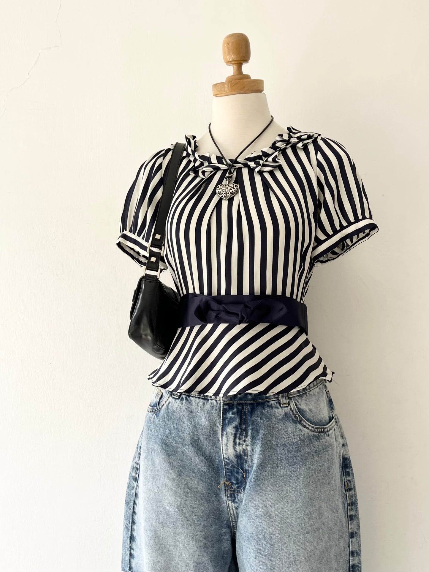 Coquette lined top