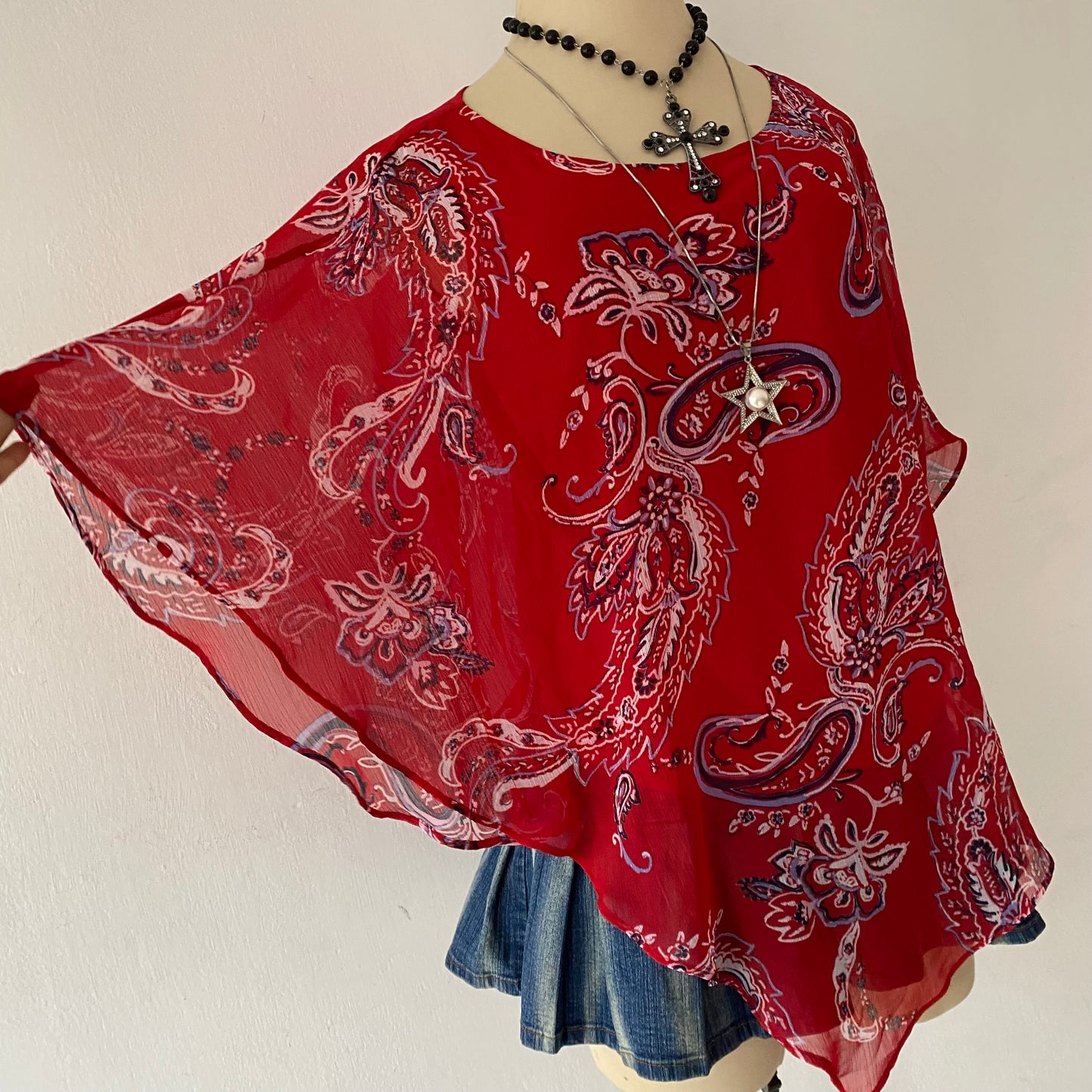 Boho chic blouse
