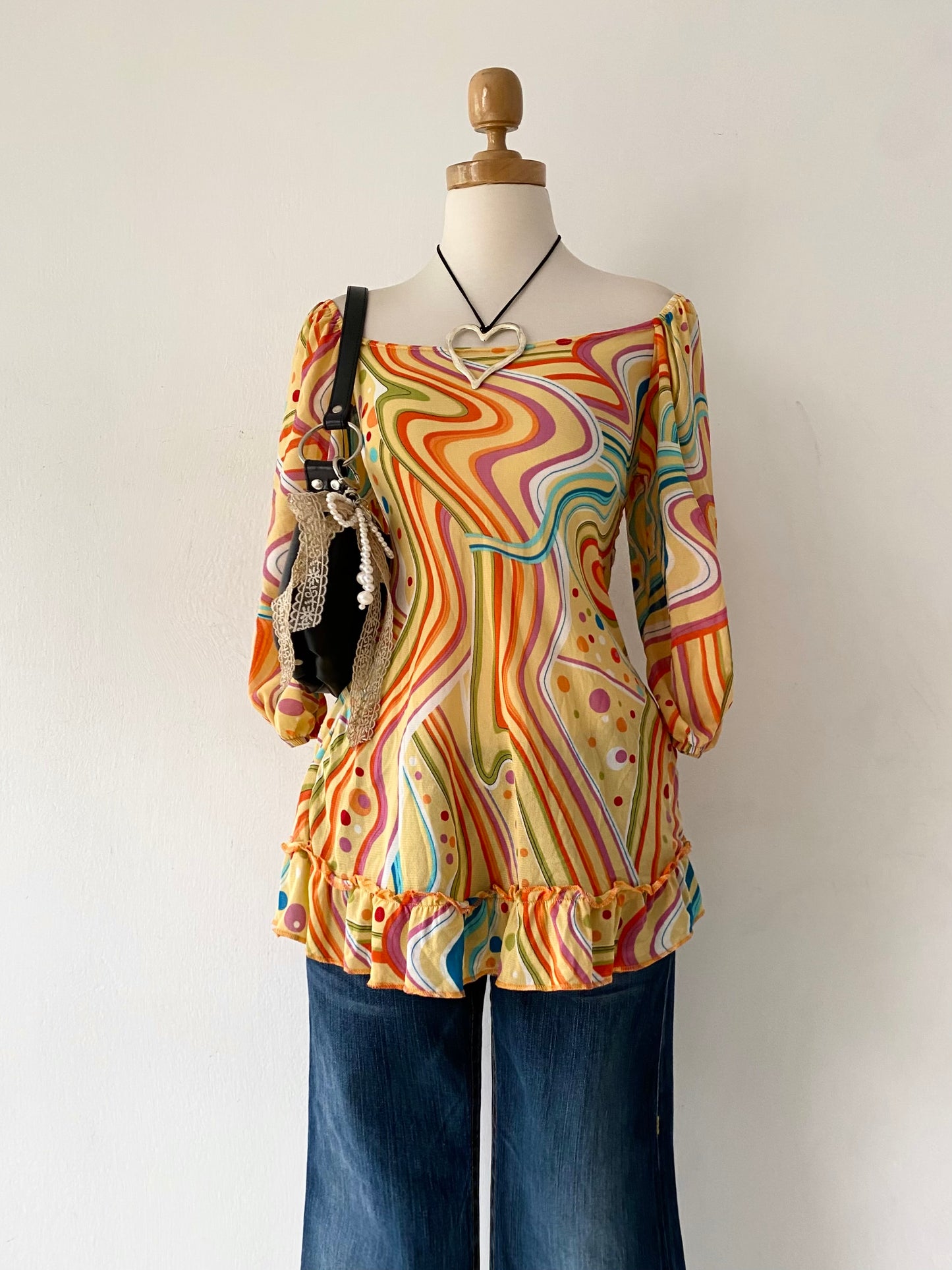 Beautiful multicolored top