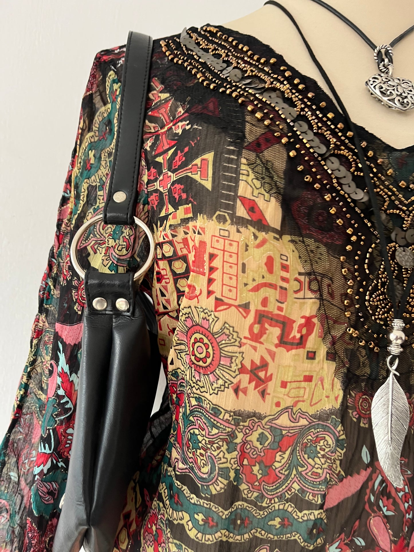 Boho chic blouse