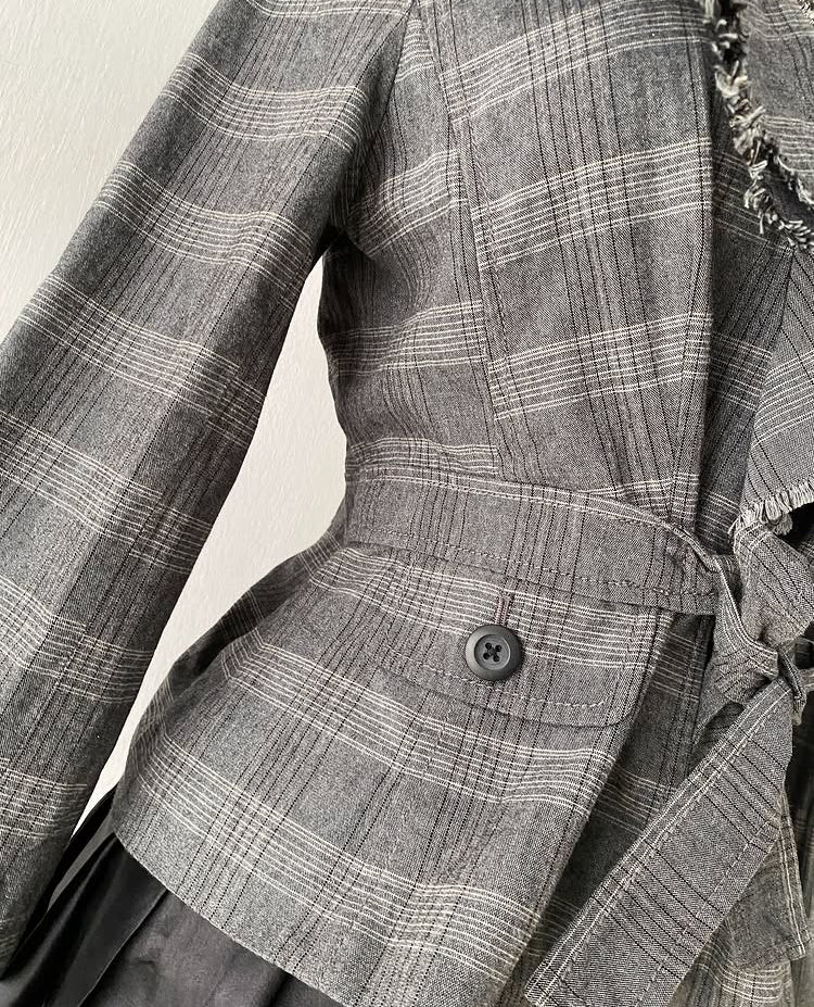 Blazer with bow