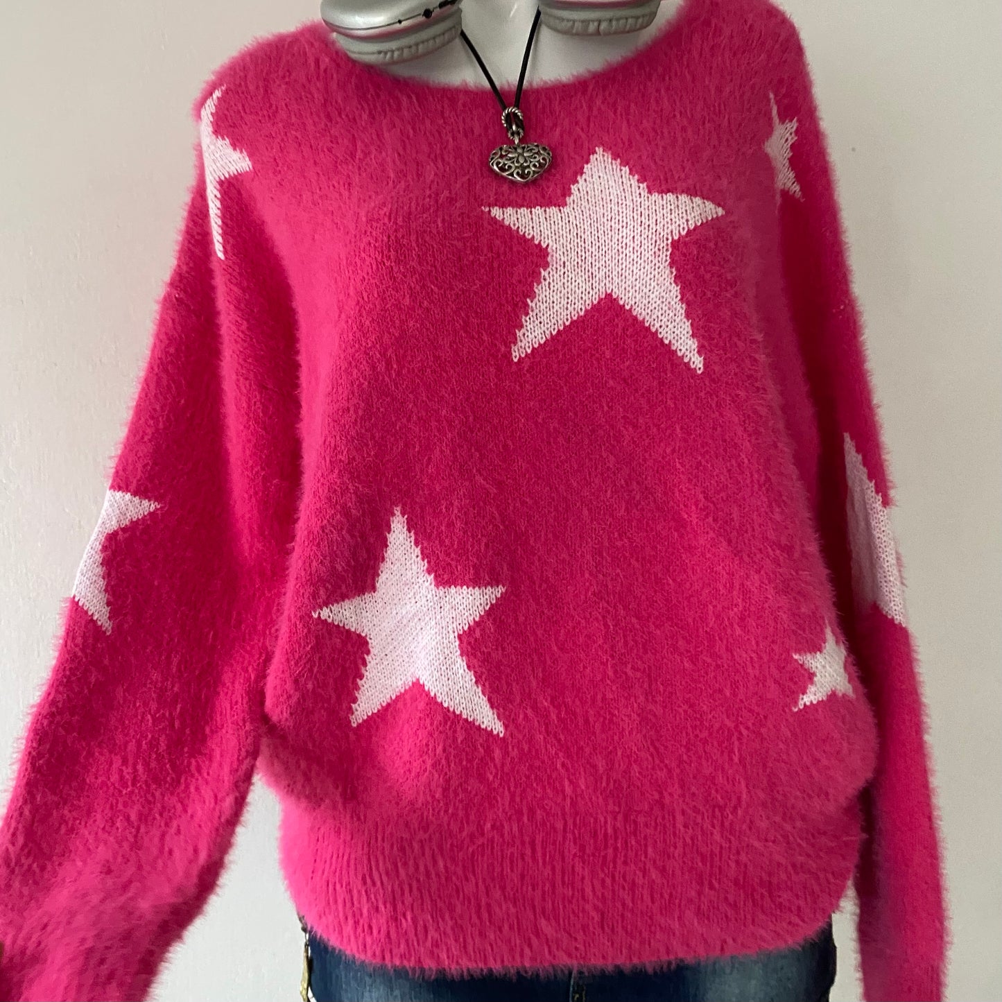 Oversized star sweater