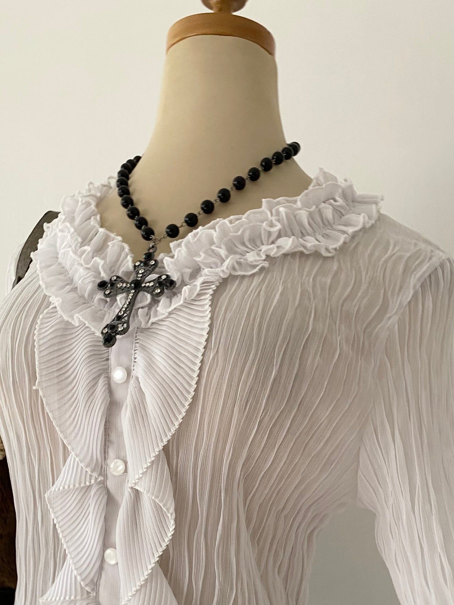 Bohemian blouse victorian style