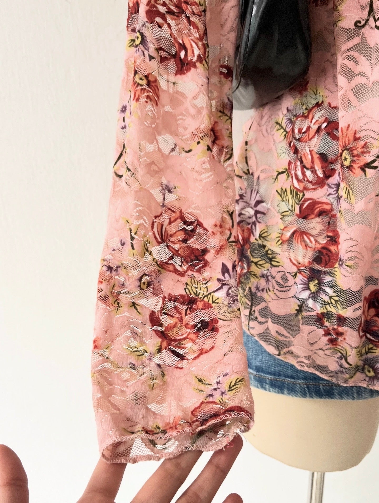 Coquette lace blouse