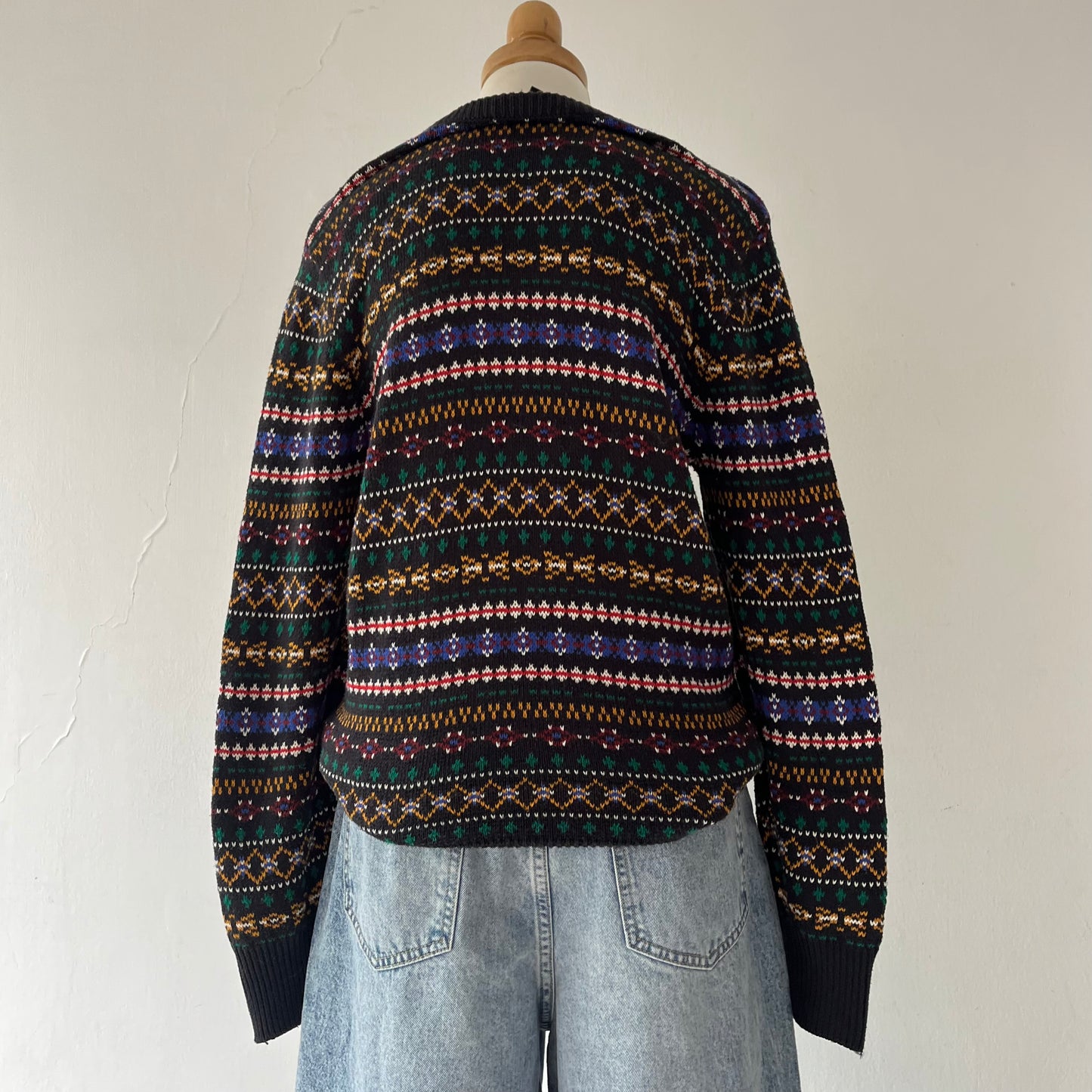 Oversized wool sweater