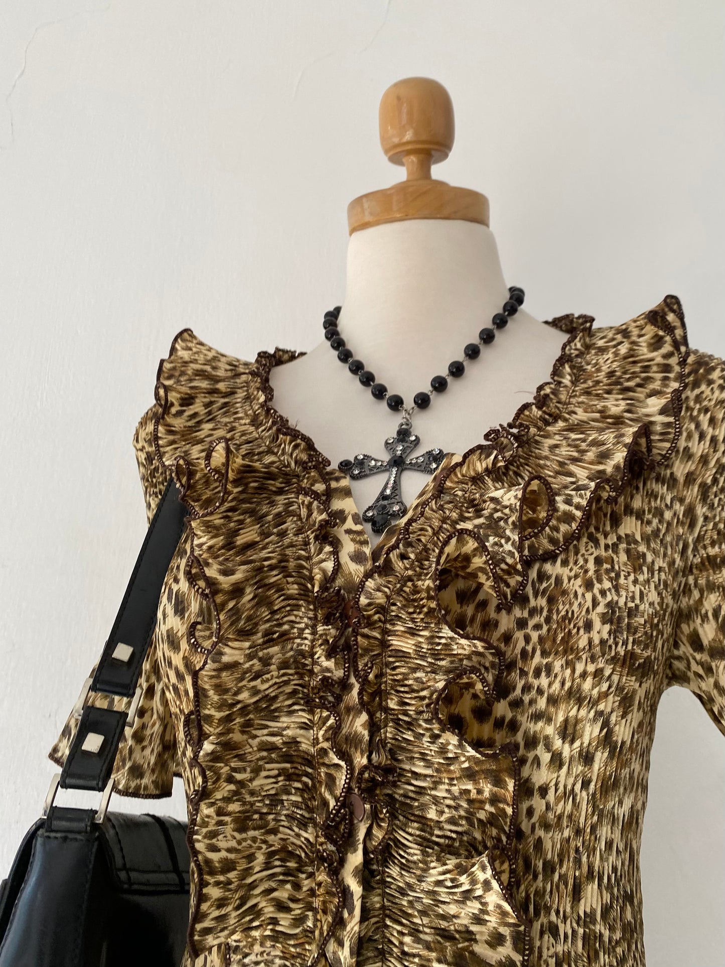 Animal print top