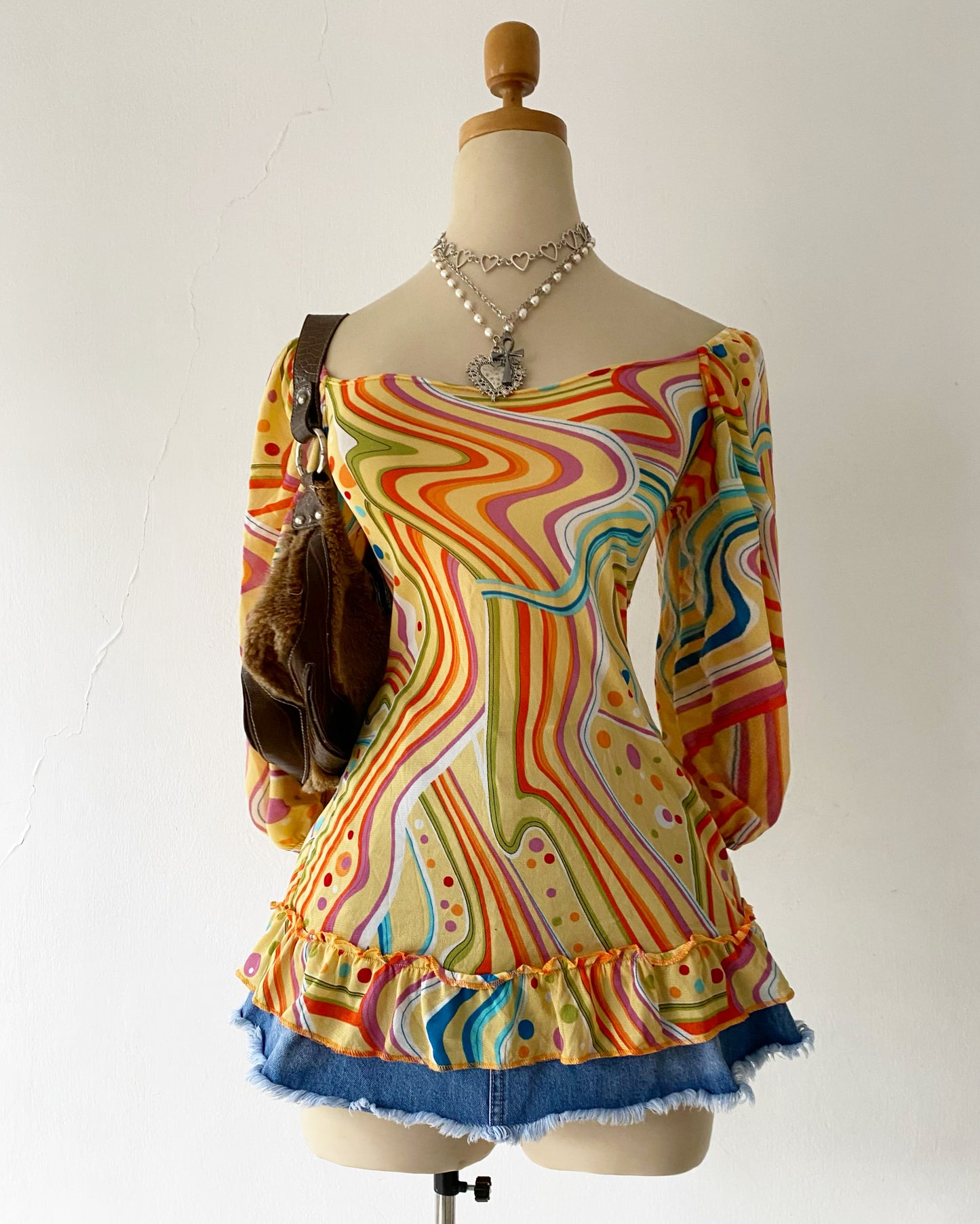 Adorable multicolored top