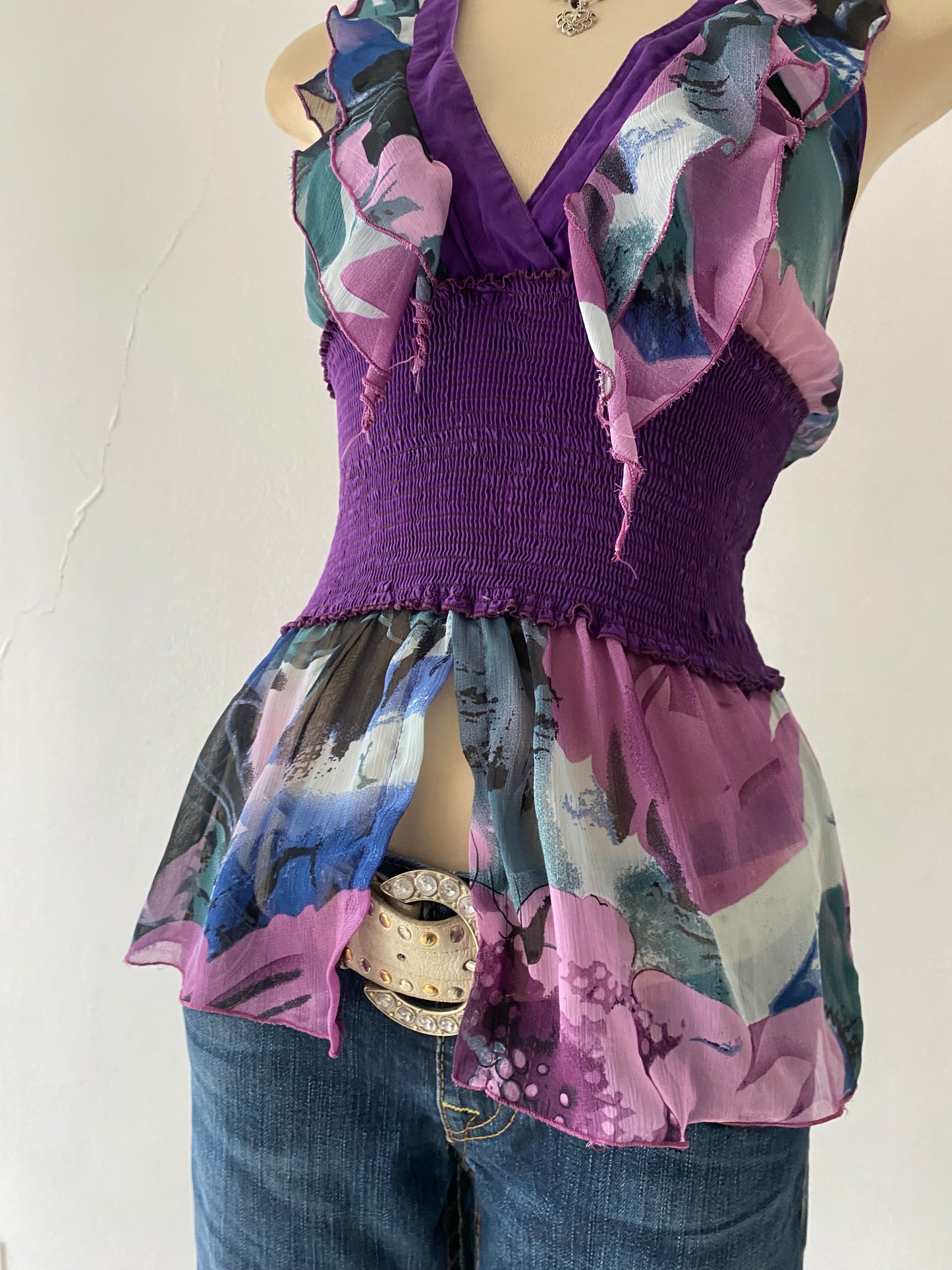 Ruffled top