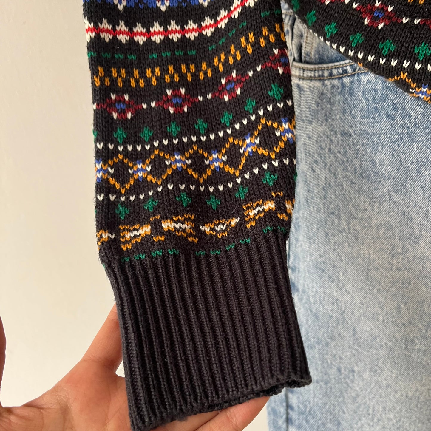 Oversized wool sweater