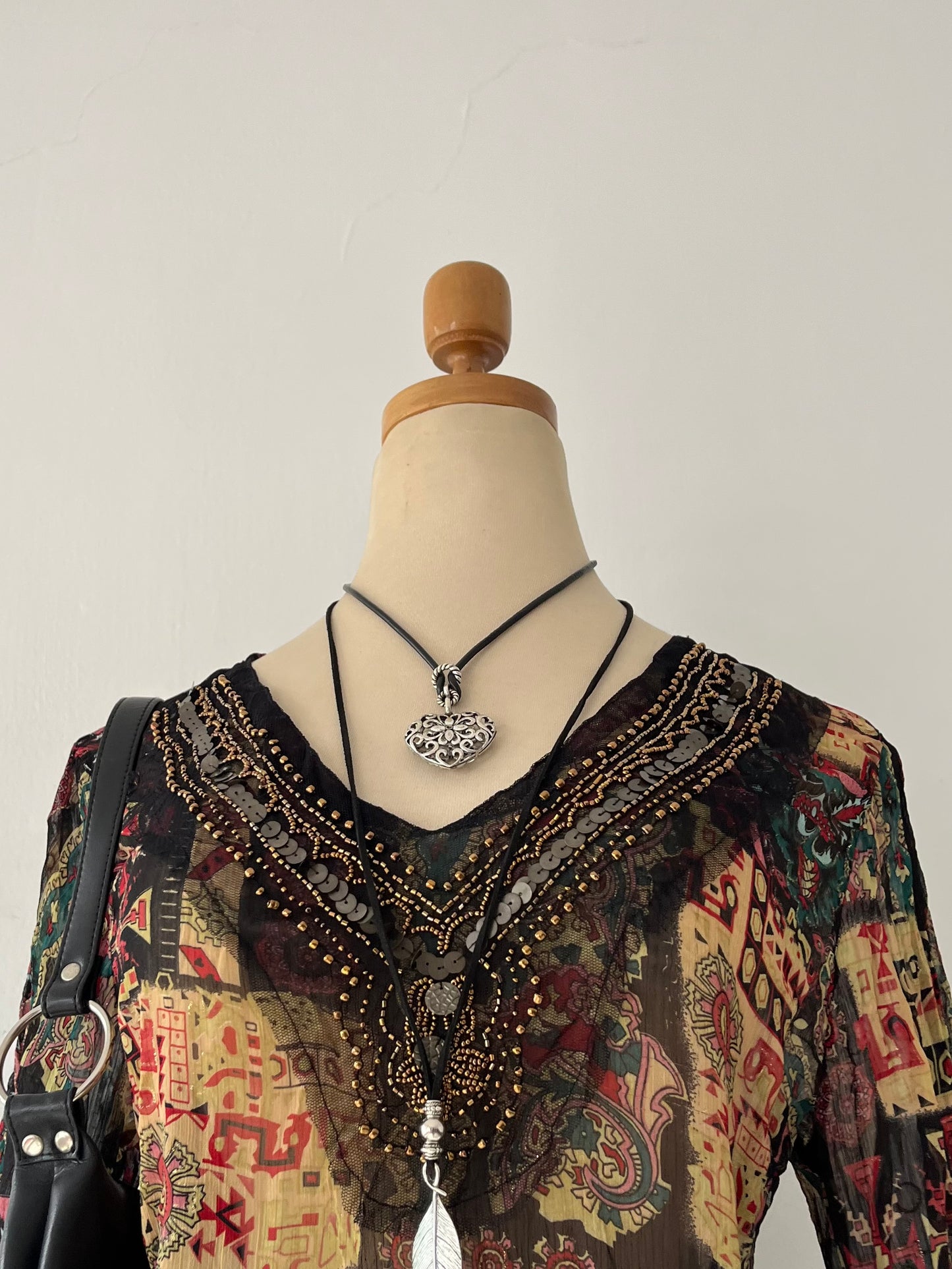 Boho chic blouse