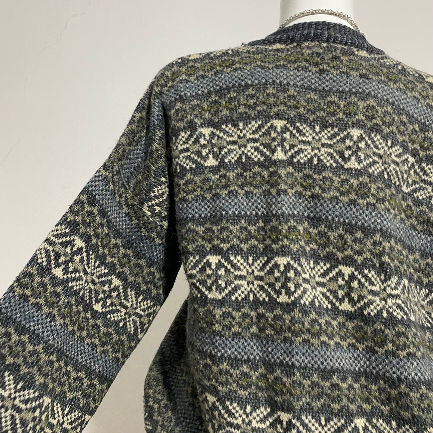 Oversized wool sweater