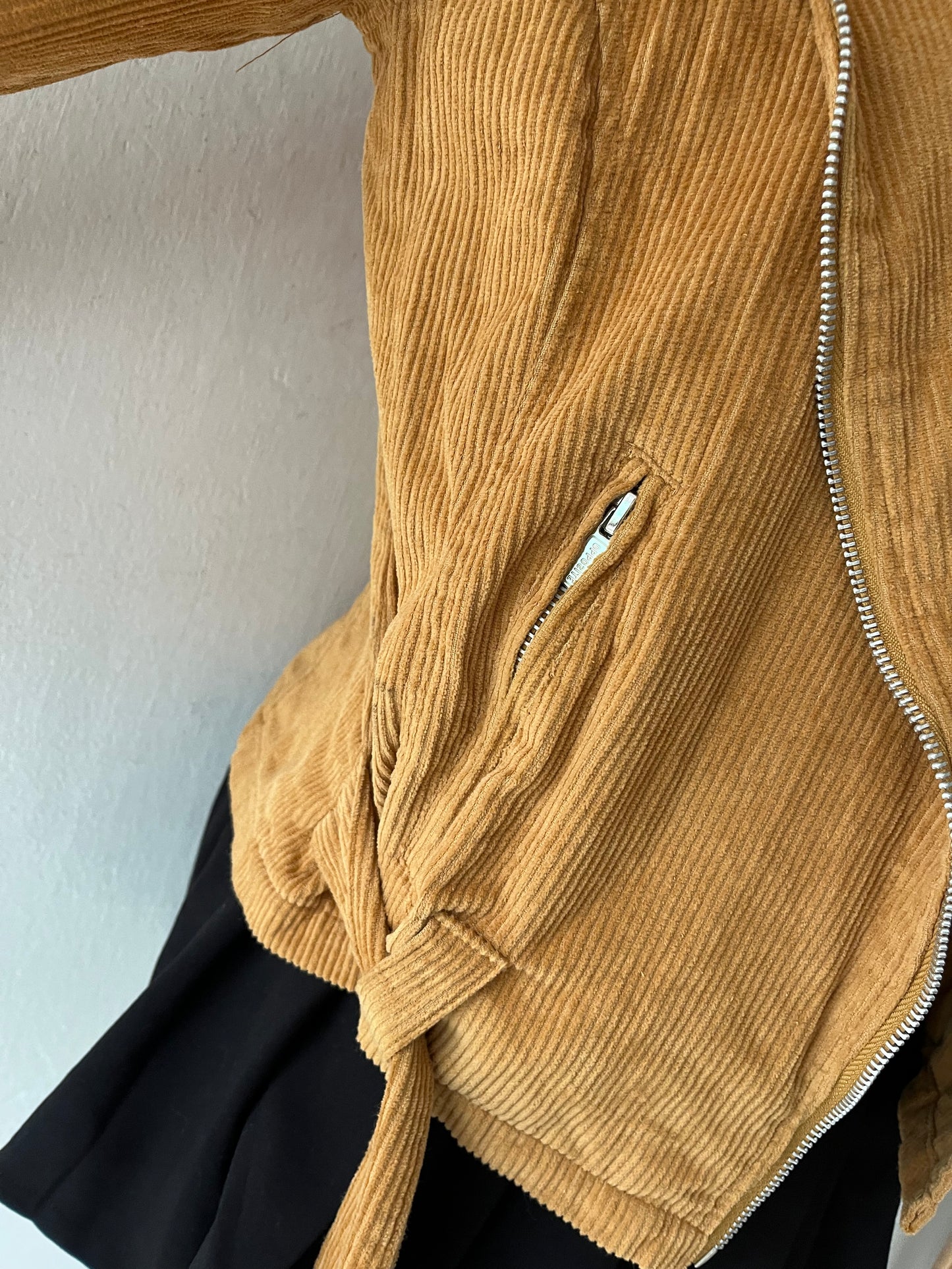 Oversized biker jacket