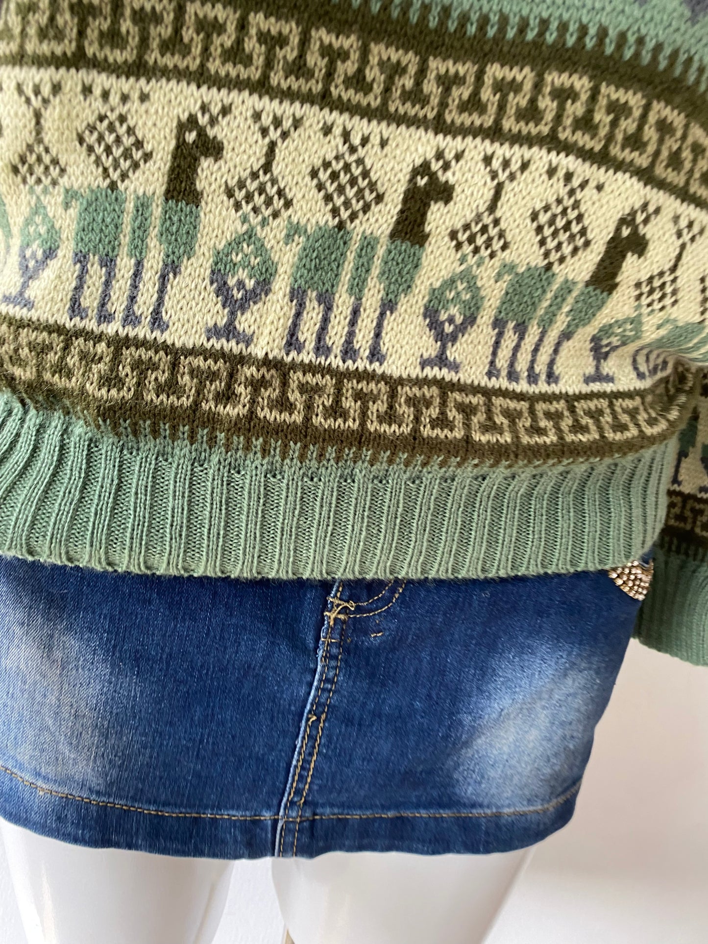 Oversized wool sweater