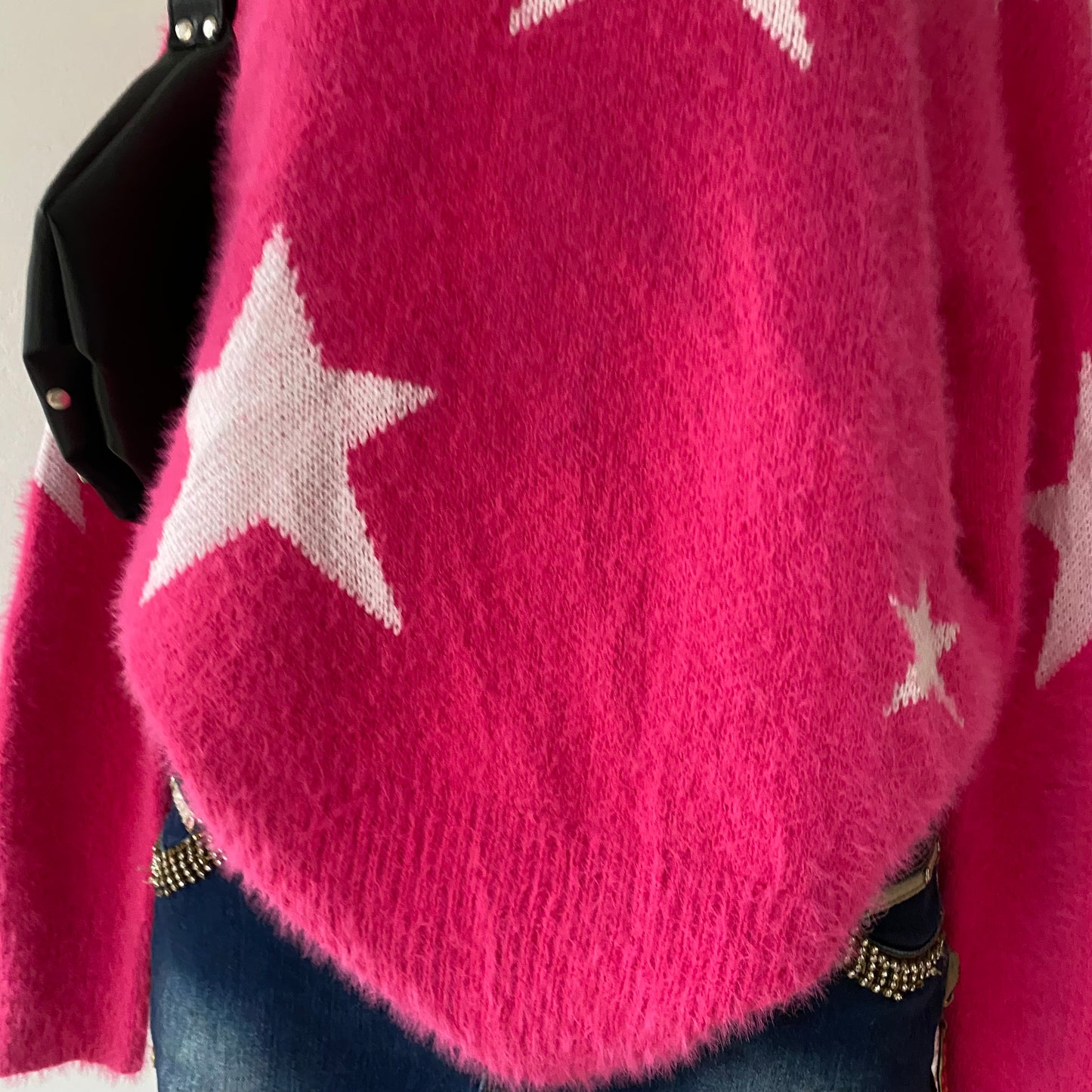 Oversized star sweater