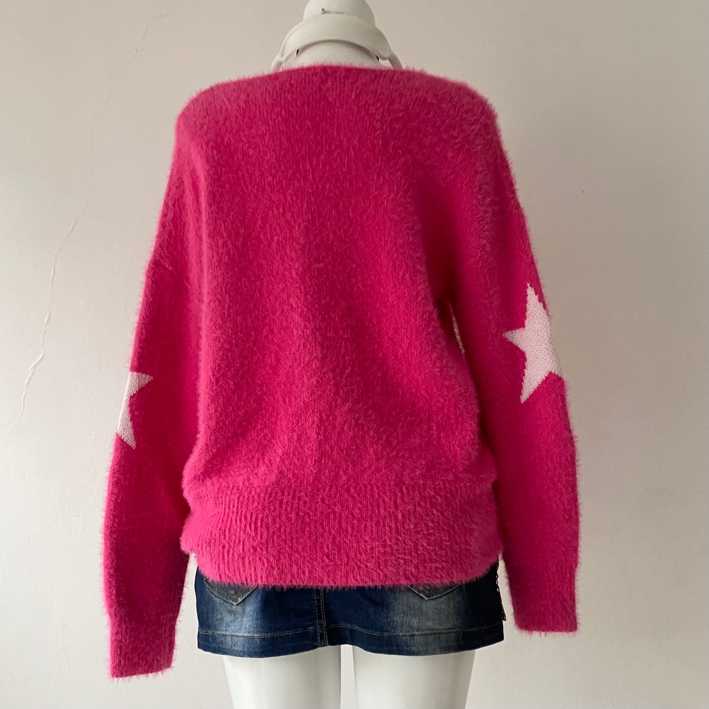 Oversized star sweater