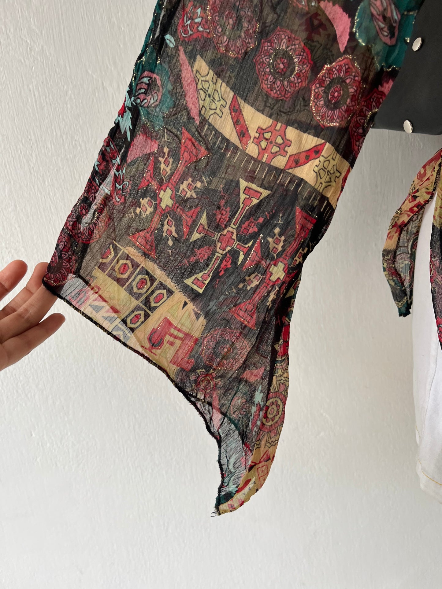 Boho chic blouse