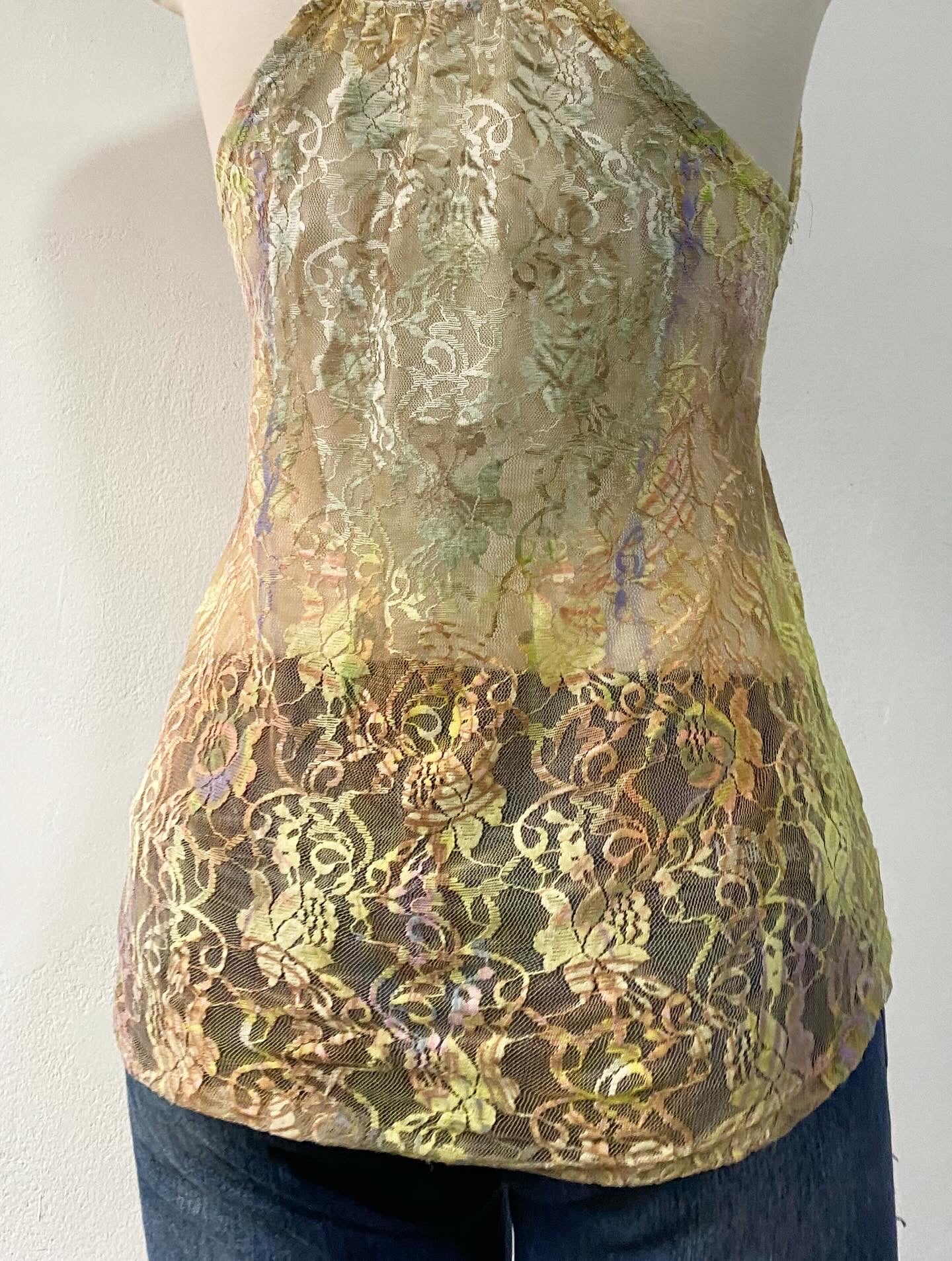 Adorable bohemian lace top