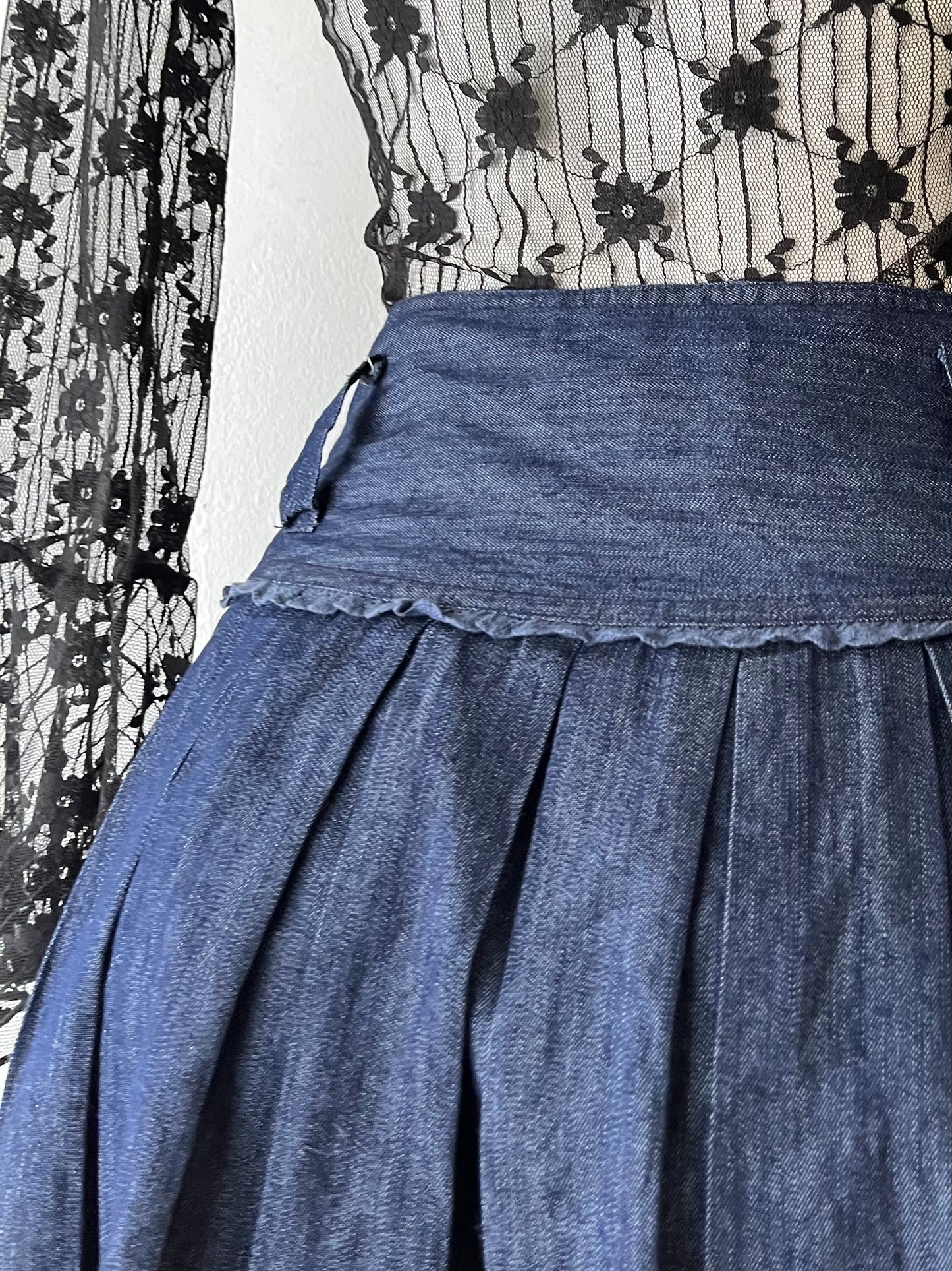 Jean skirt