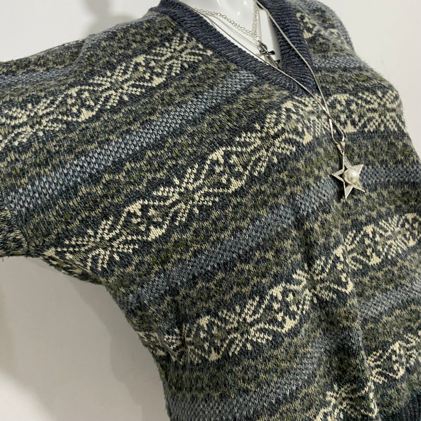 Oversized wool sweater