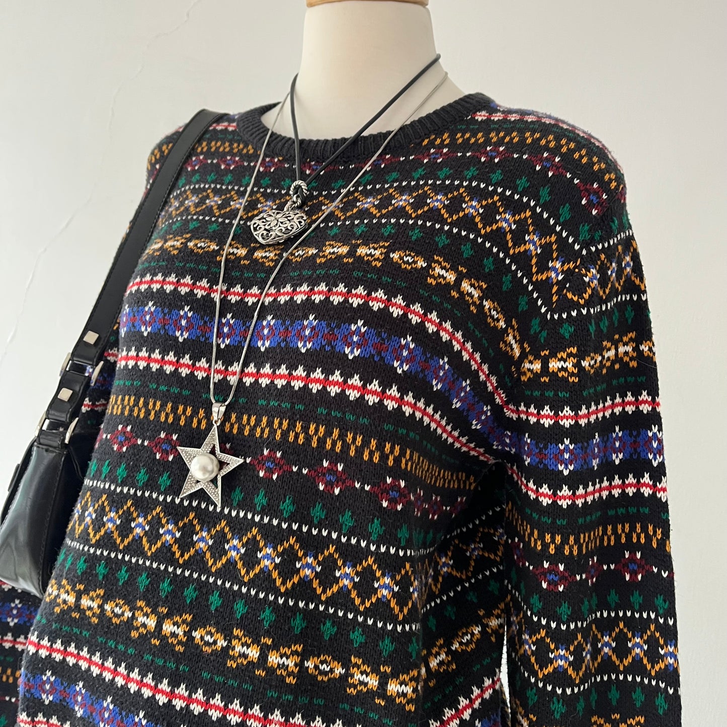 Oversized wool sweater