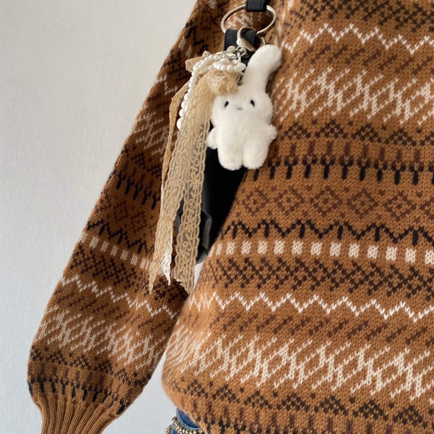 Oversized wool sweater