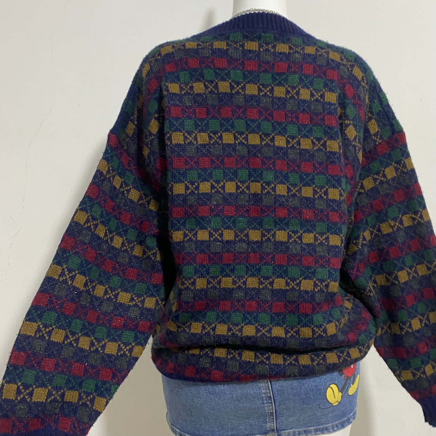 Oversized wool sweater