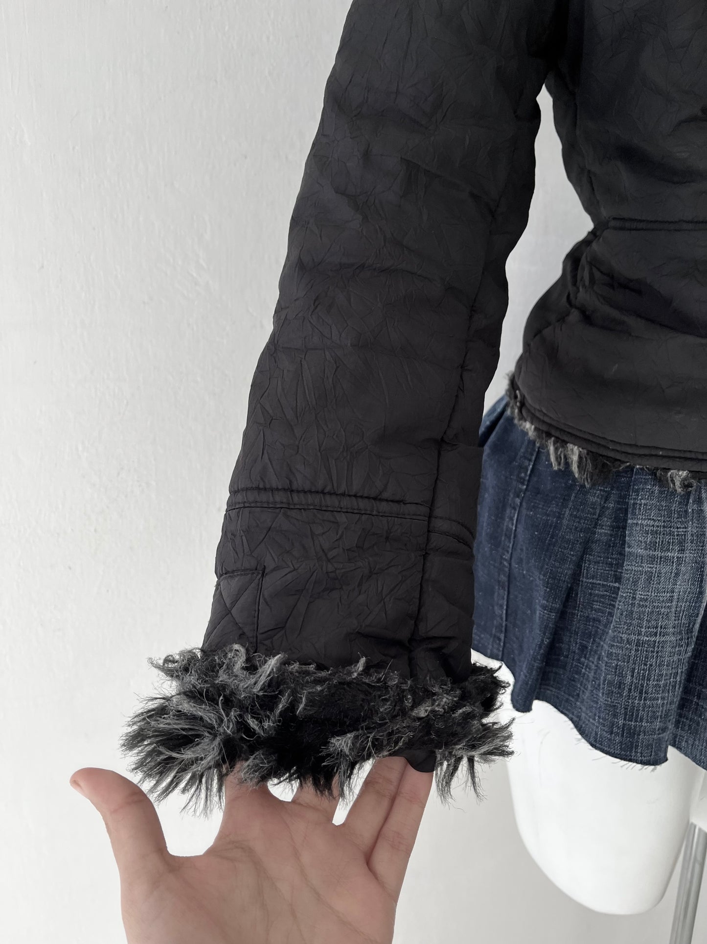 Padded gothic jacket