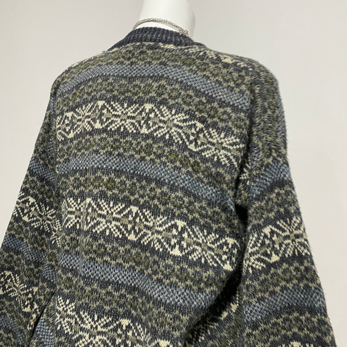 Oversized wool sweater