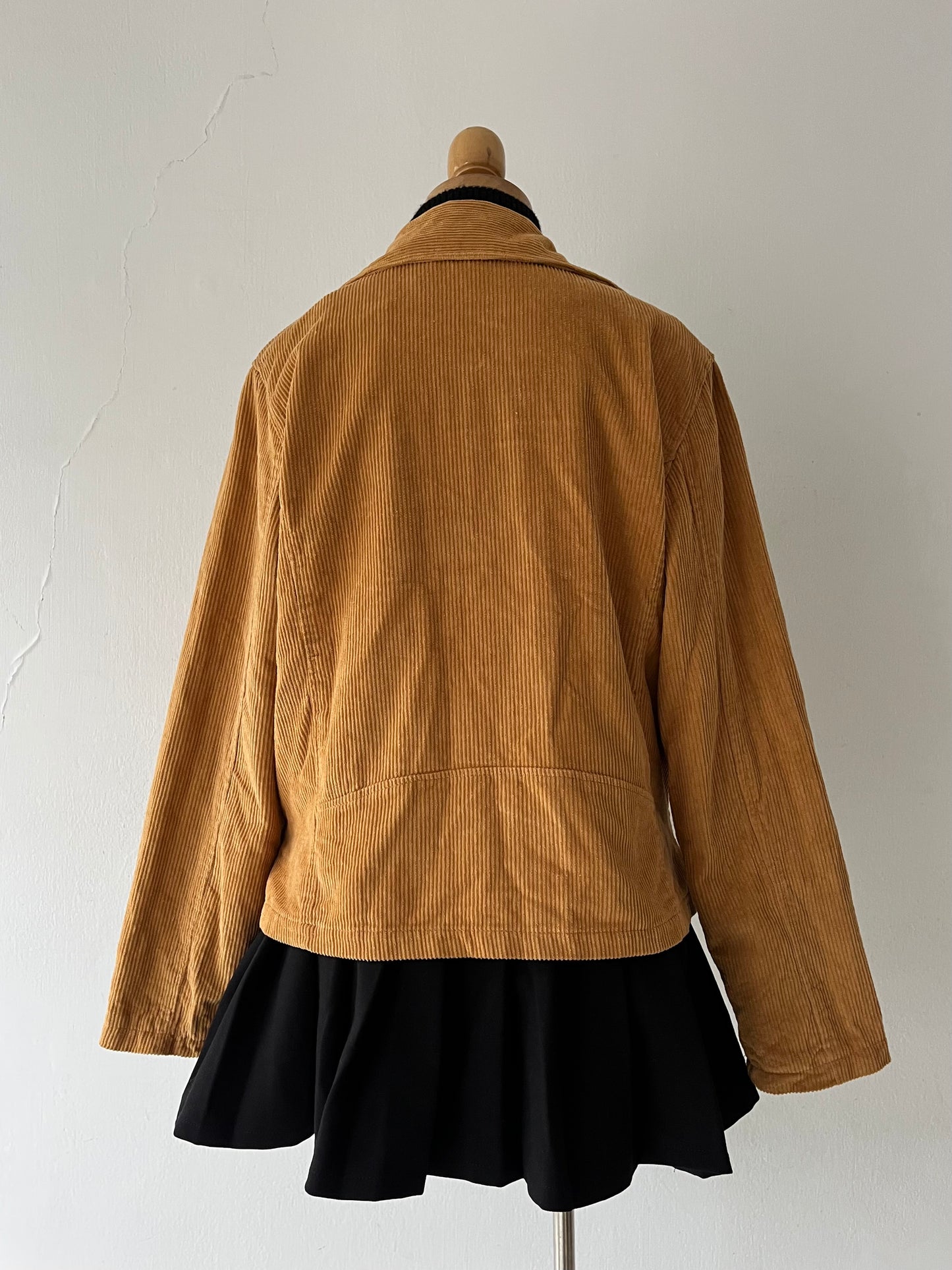 Oversized biker jacket