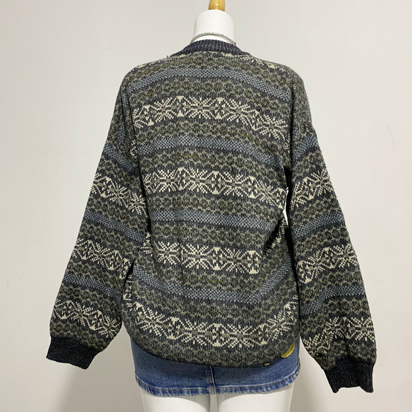 Oversized wool sweater