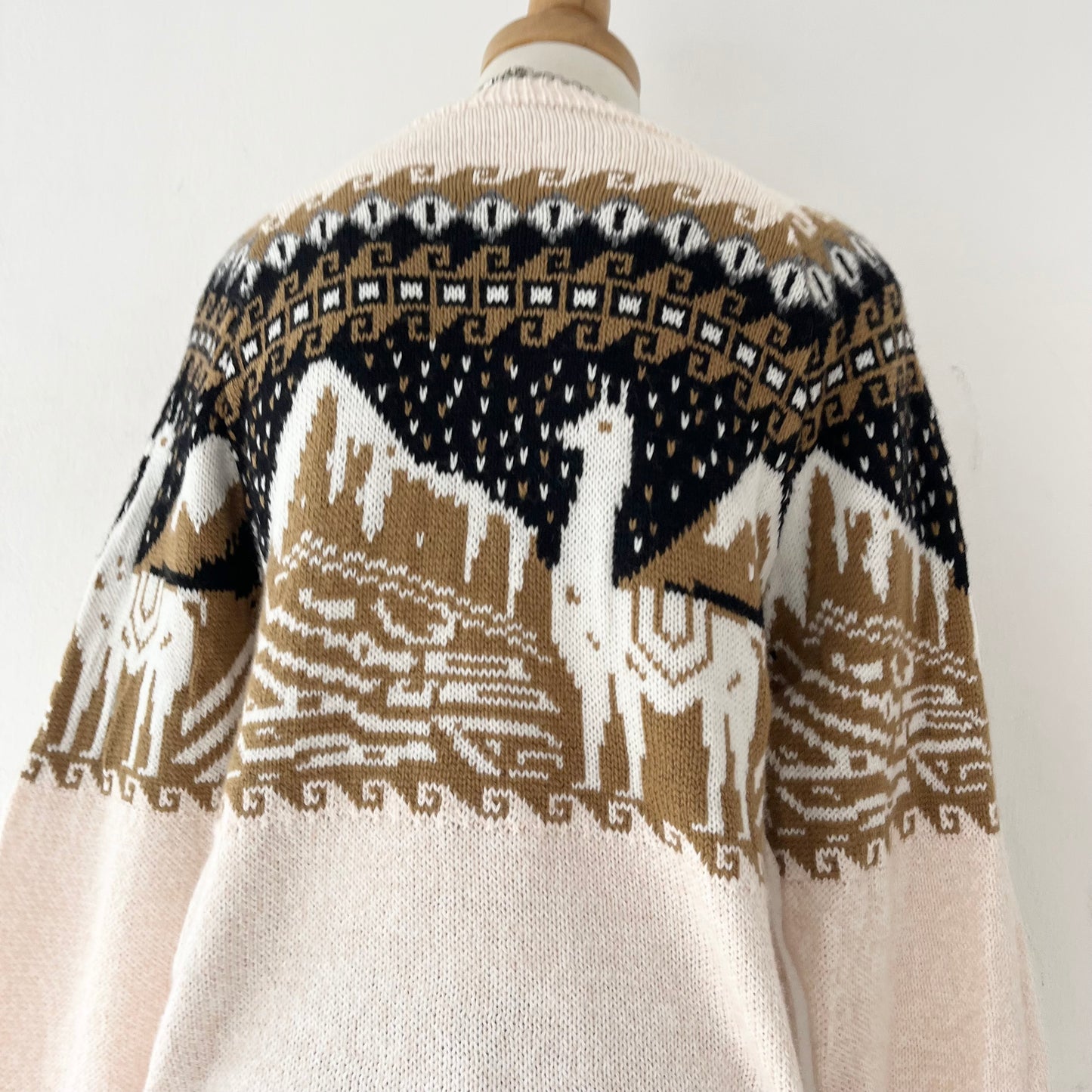 Oversized wool sweater